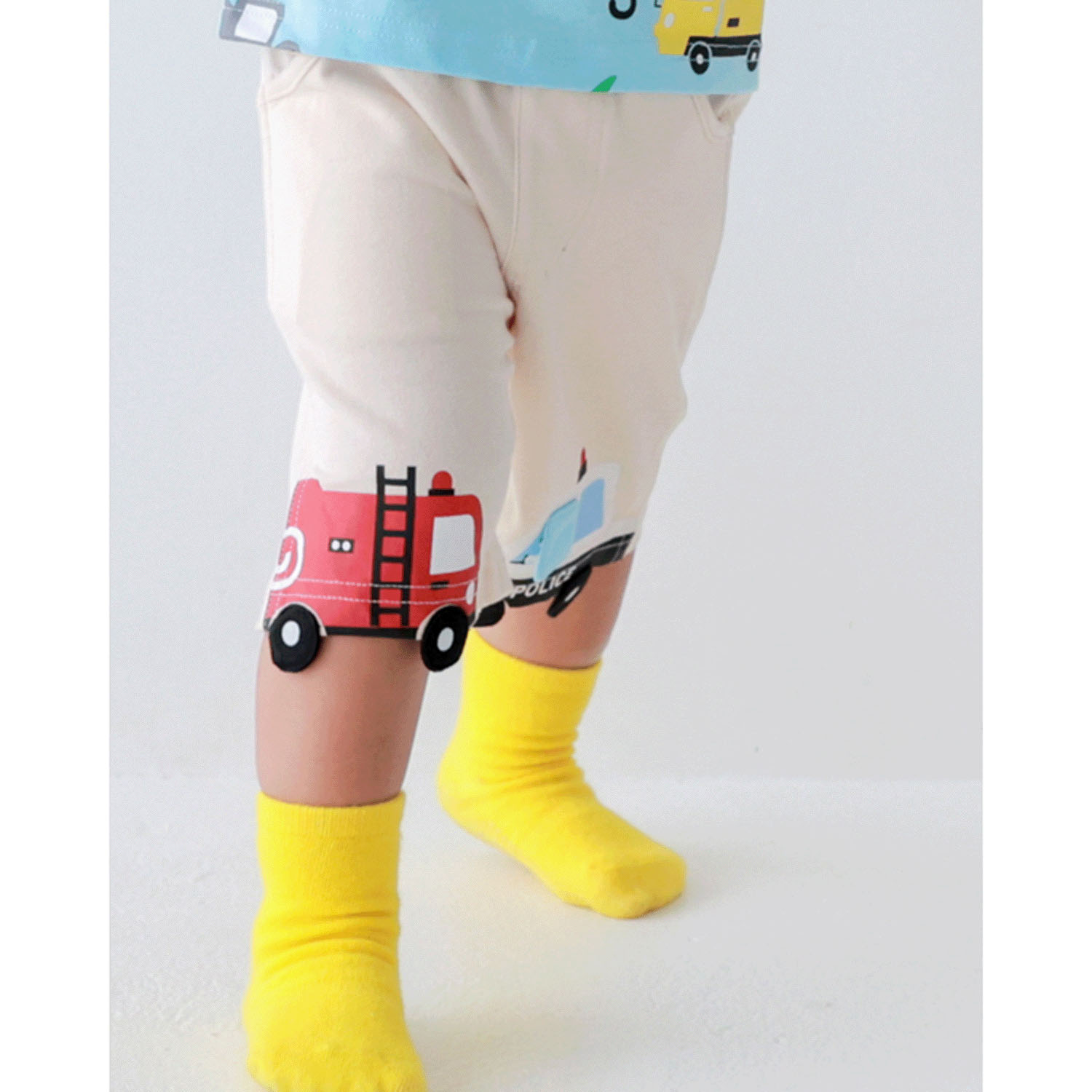 働く車ハーフパンツ - 画像6