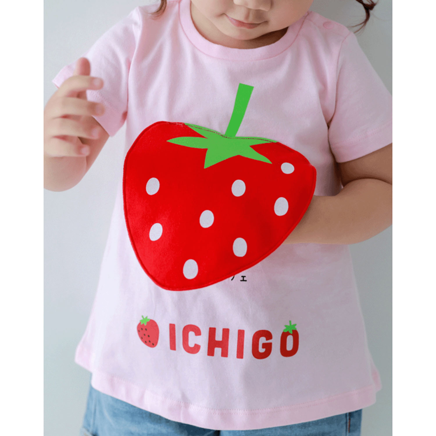 いちご Tシャツ - 画像3