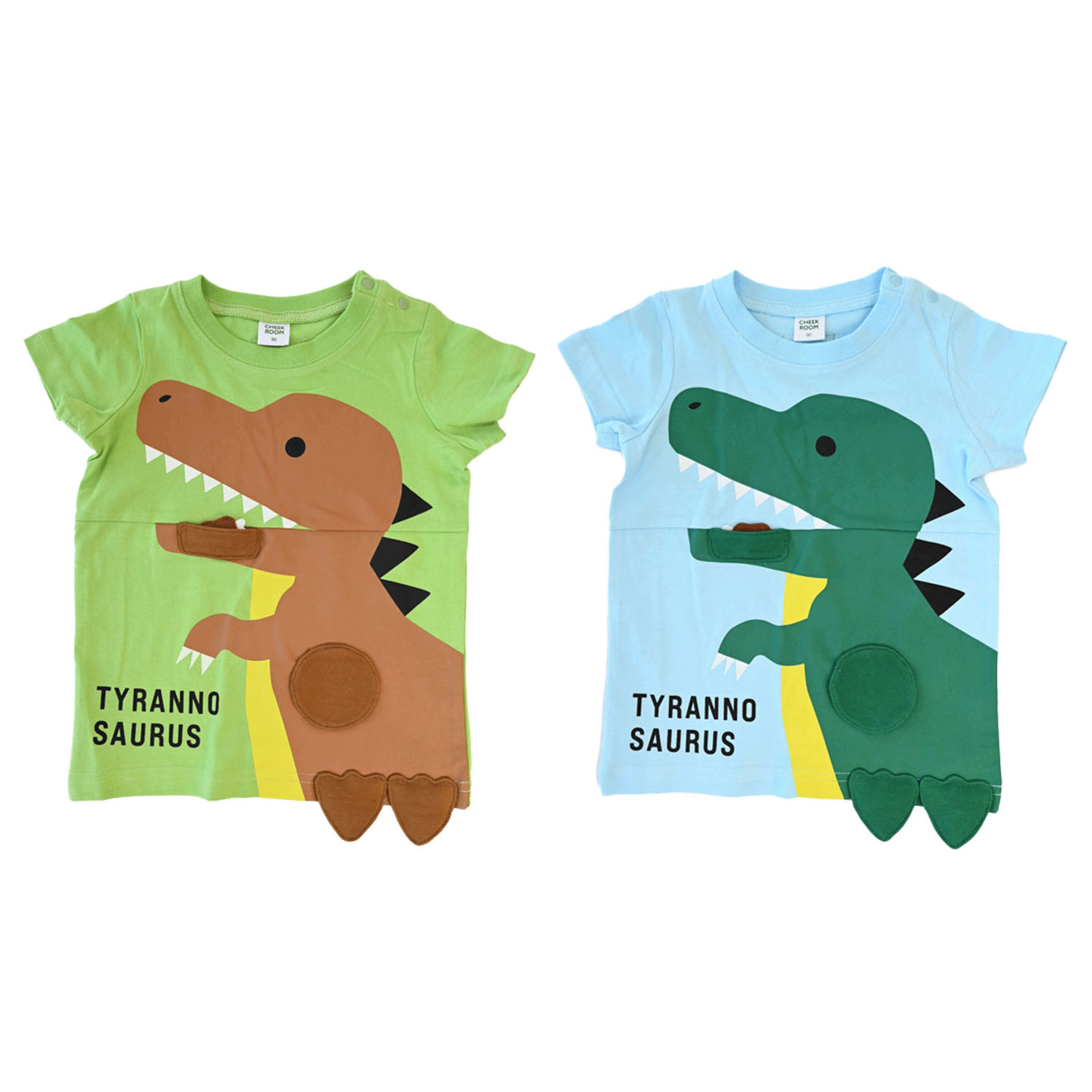 恐竜の足Tシャツ - 画像1