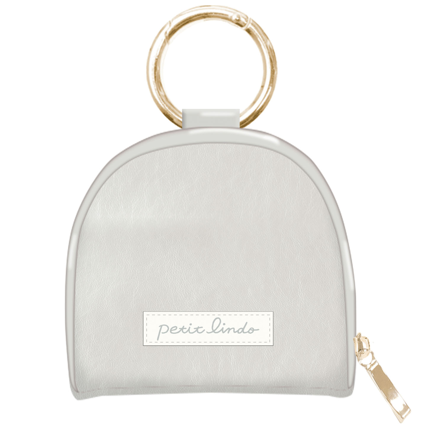 プチリンド ミニポーチ シルバー - 画像2