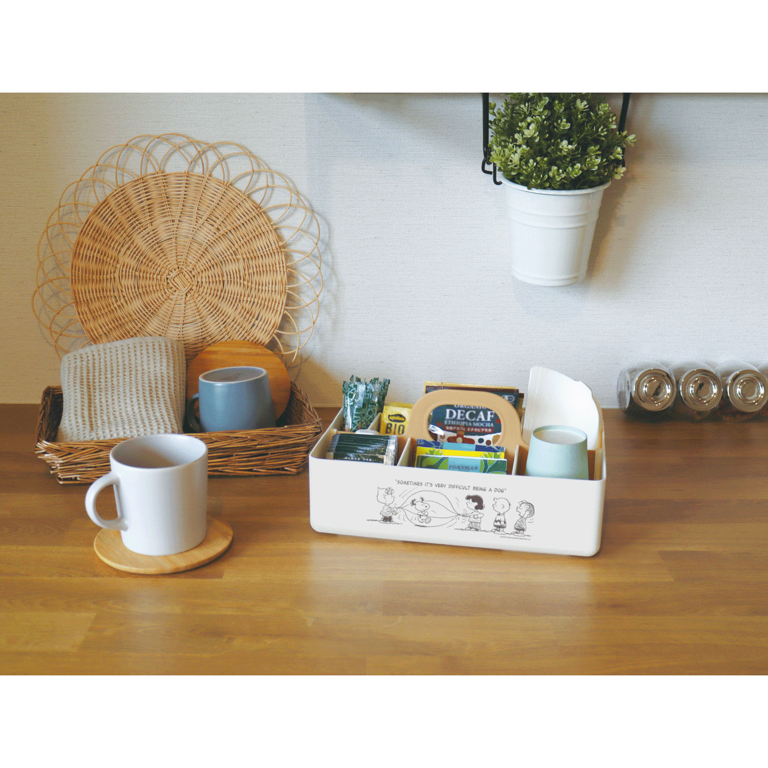 スヌーピー モッテケース アイボリー×L－jum - 画像2