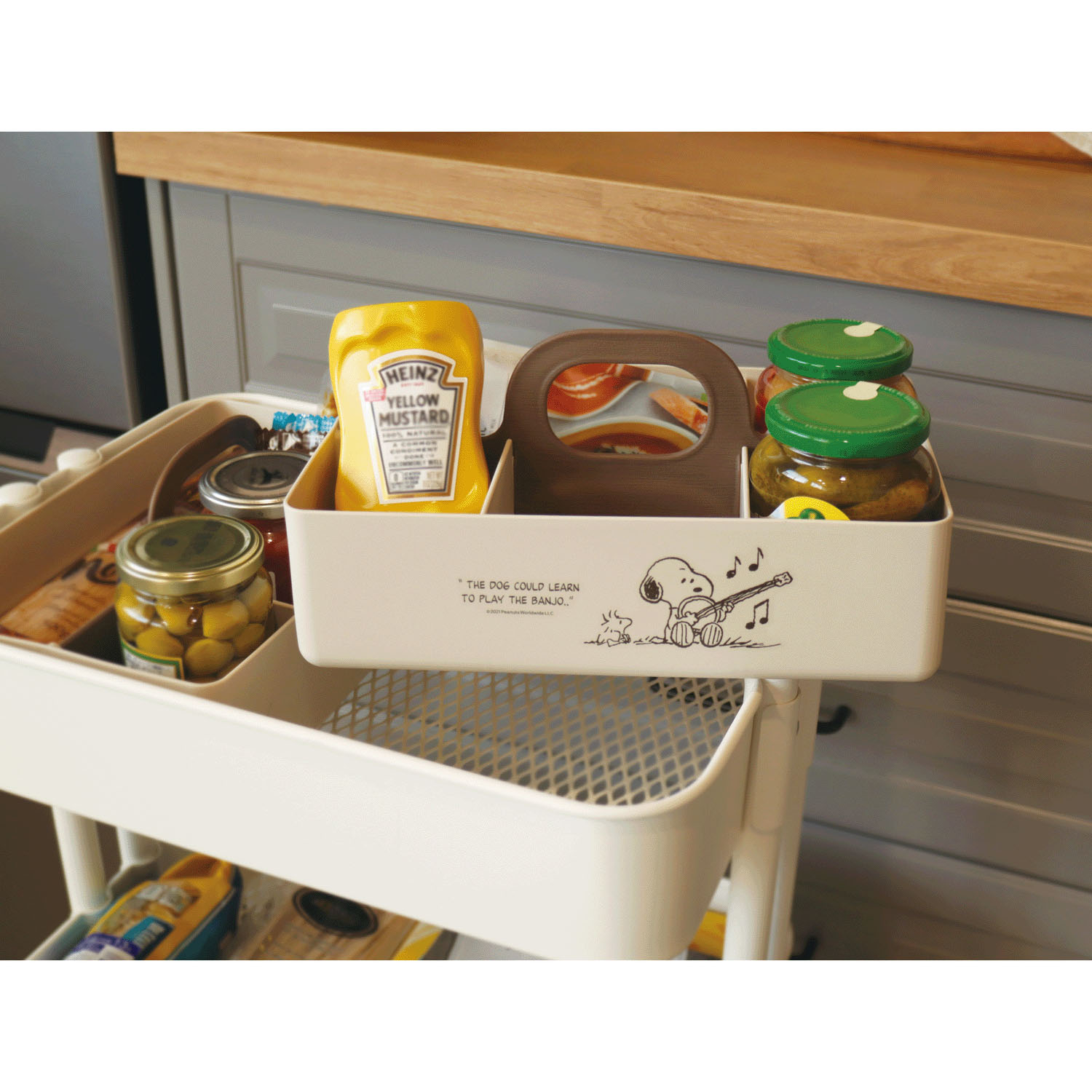 スヌーピー モッテケース ベージュ×D－ban - 画像4