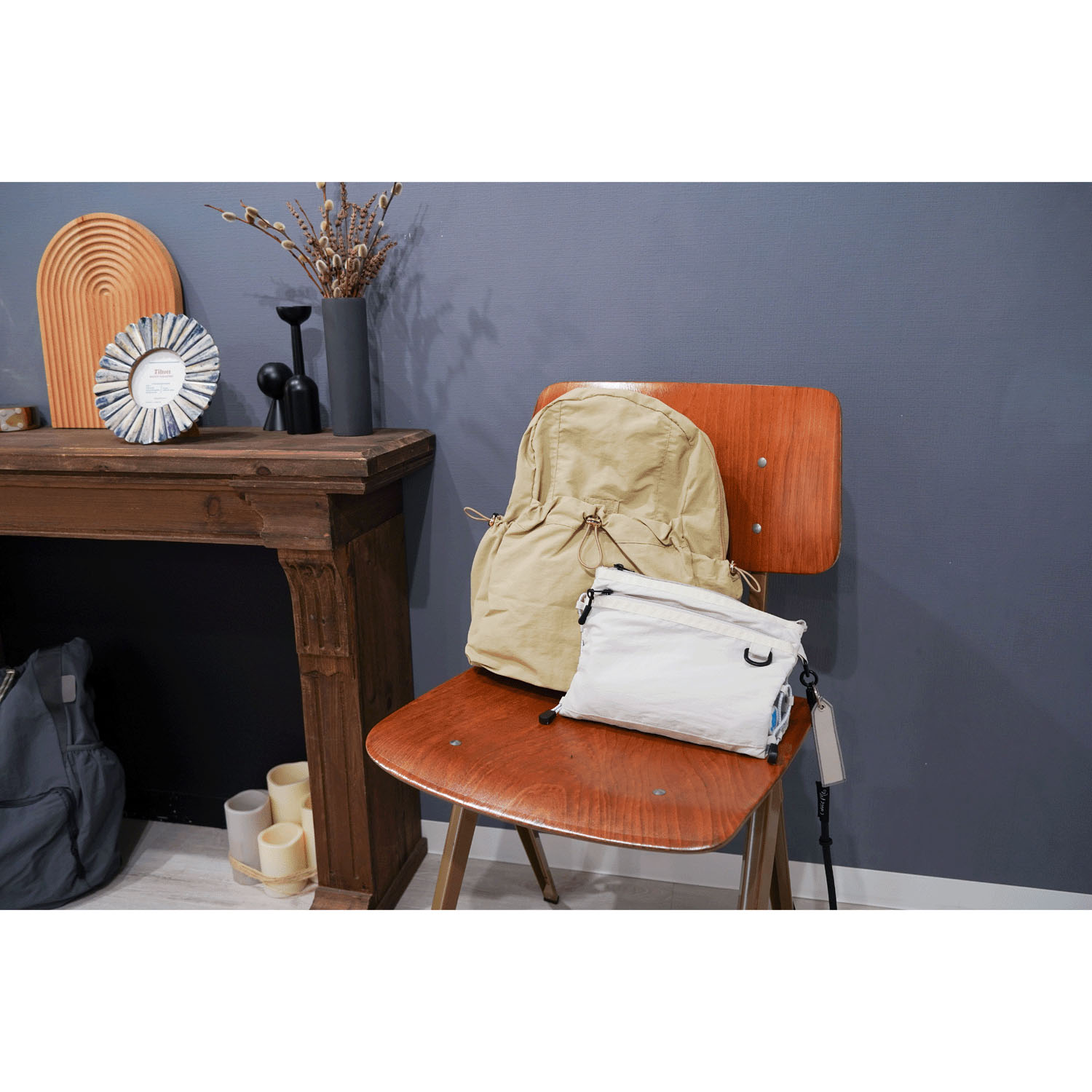 テイクミー Today Purse  デイパック ベージュ - 画像5