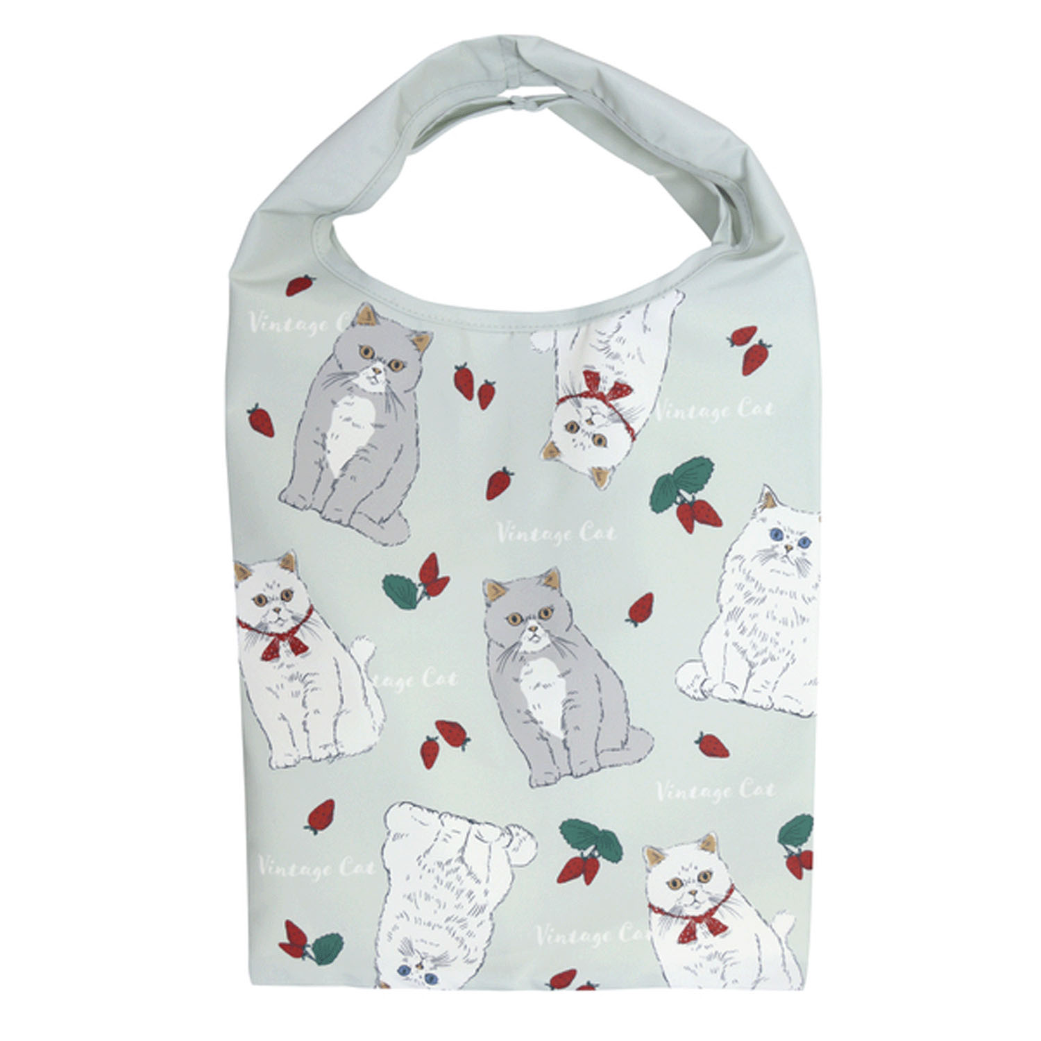 コンビニバッグ ヴィンテージキャット ミント