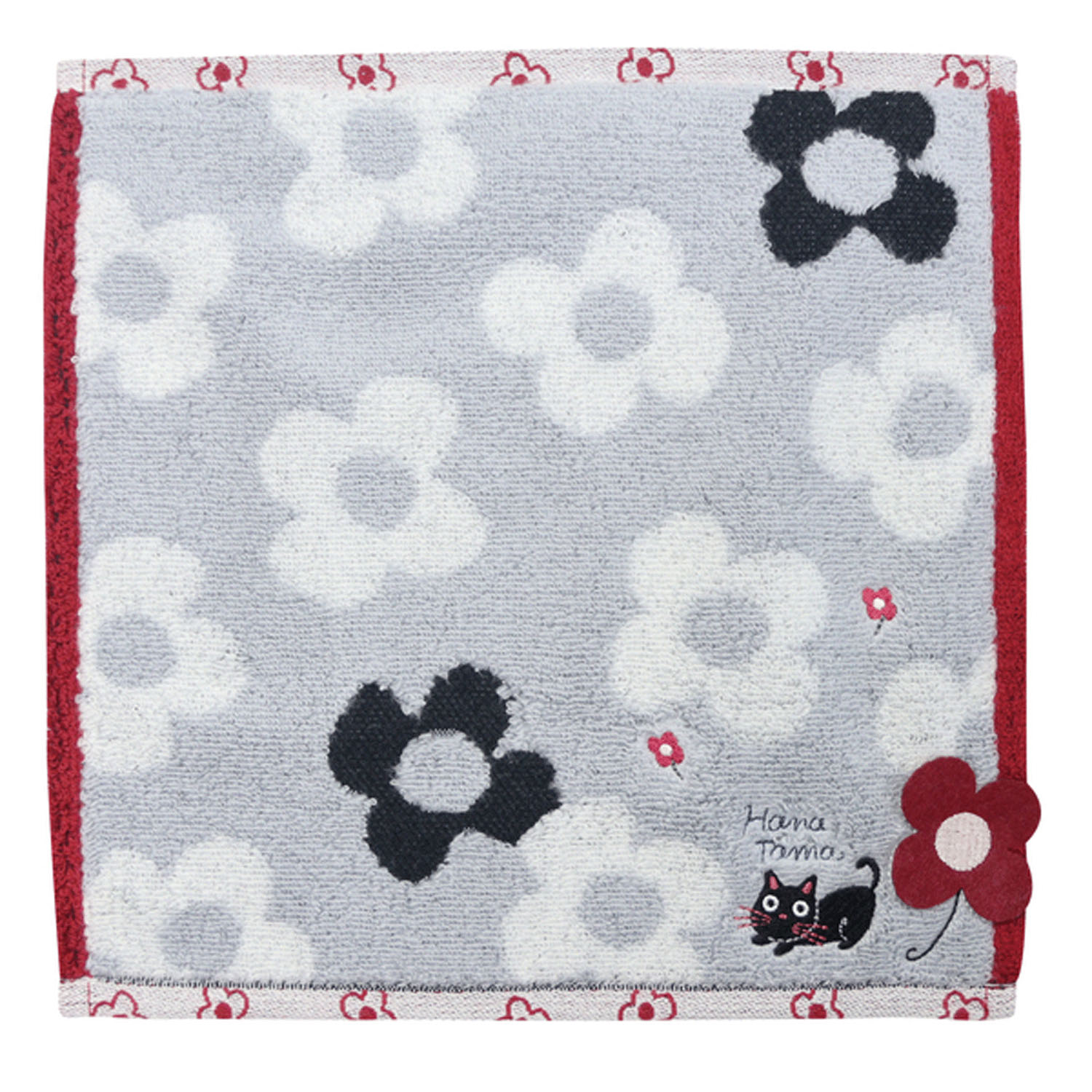 タオルハンカチ 花たまプラスタオル - 画像2