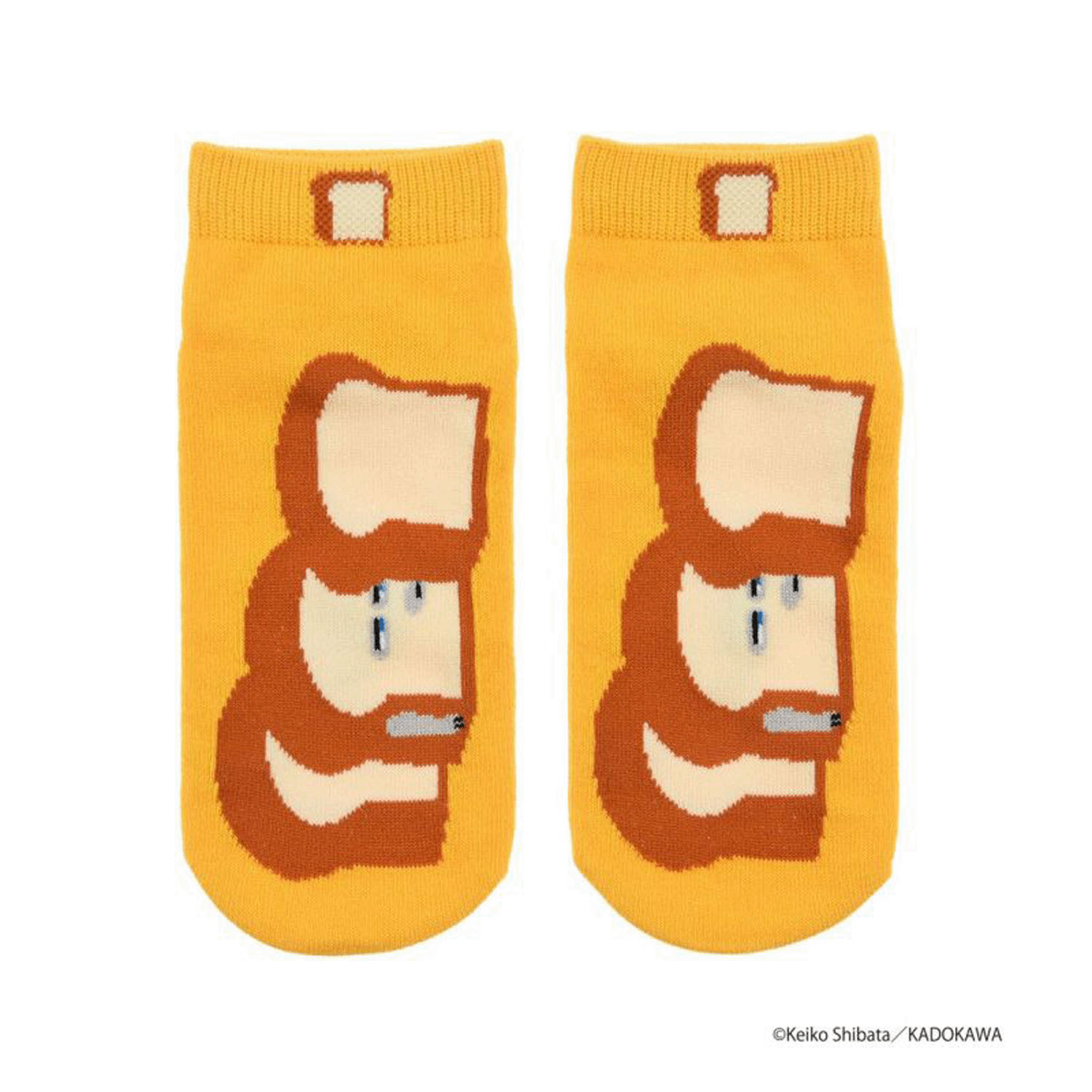 パンどろぼう フロントスニーカー丈ソックス