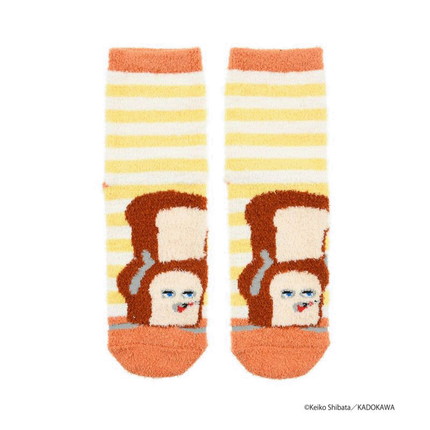 パンどろぼう フロントクルー丈ソックス