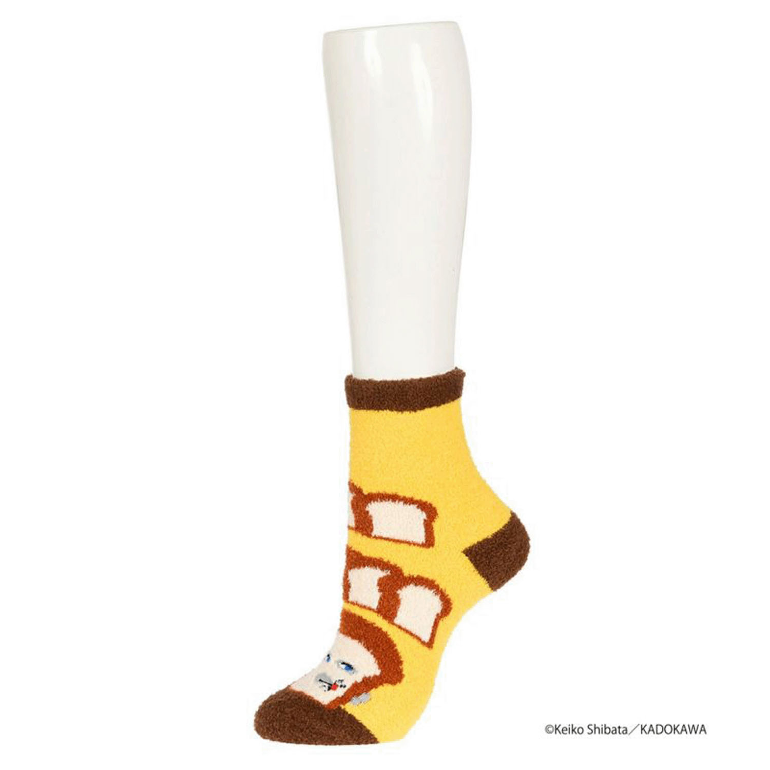 パンどろぼう フロントクルー丈ソックス - 画像2