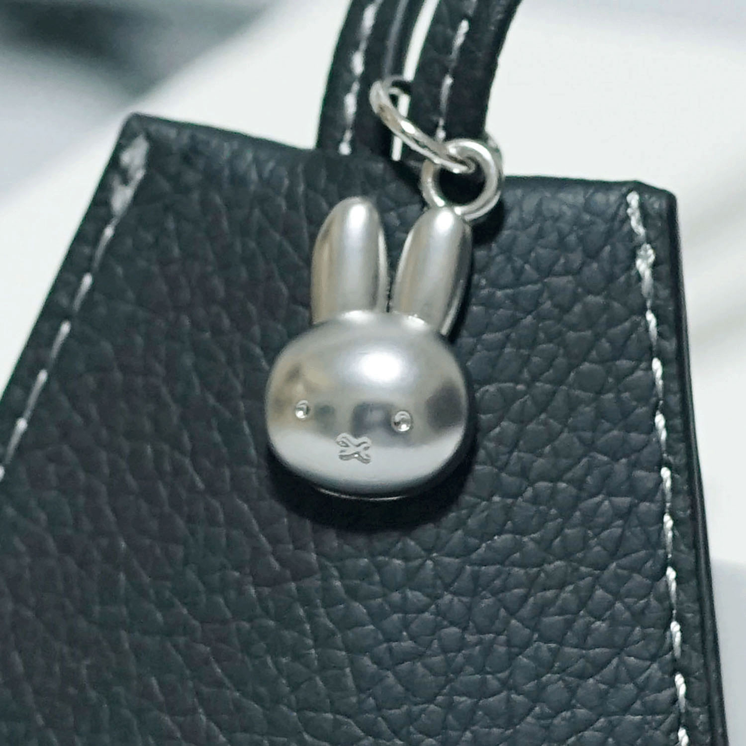 miffy キー＆グラスネックレス ブラック - 画像3