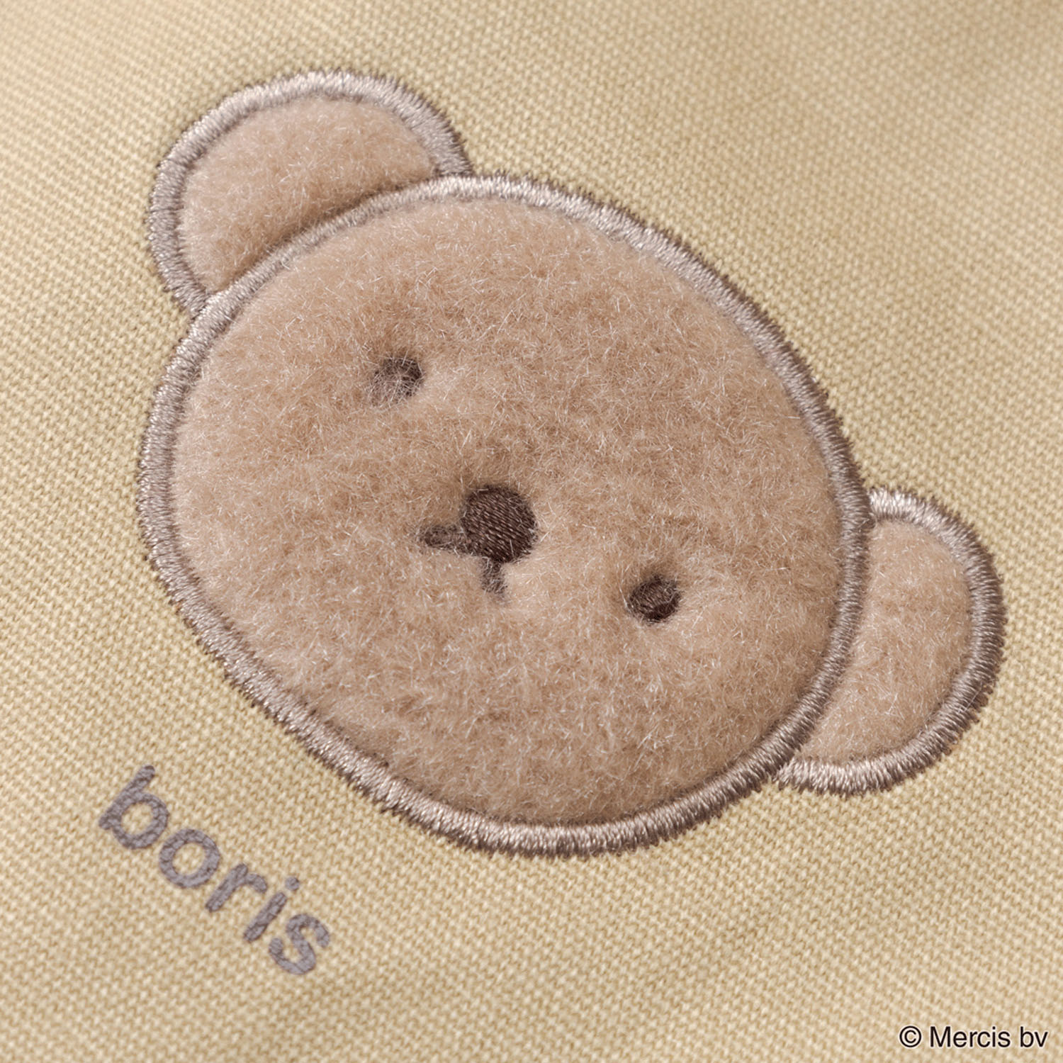 BRUNA FLUFFY APPLIQUE巾着 ボリス - 画像3