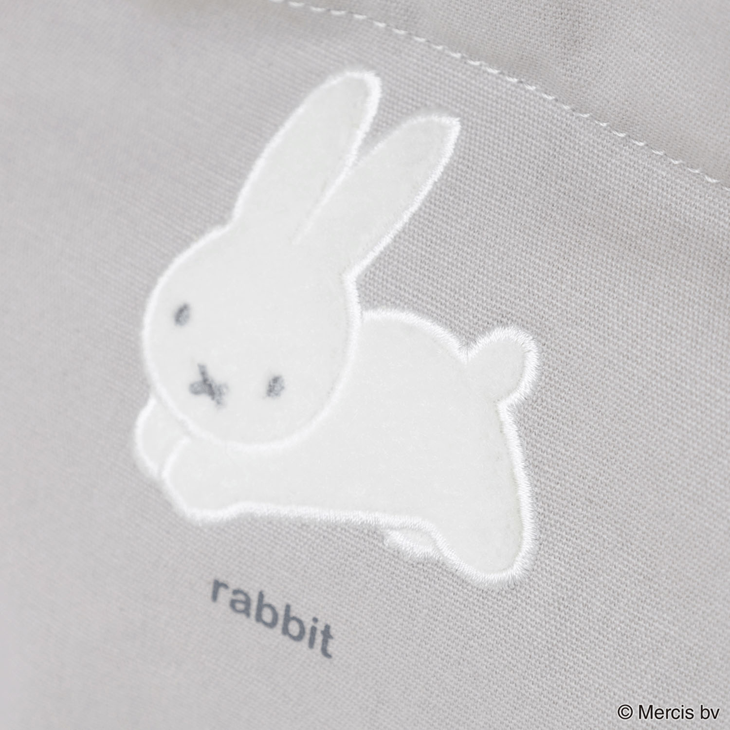 BRUNA FLUFFY APPLIQUEトートバッグ ウサギ - 画像4