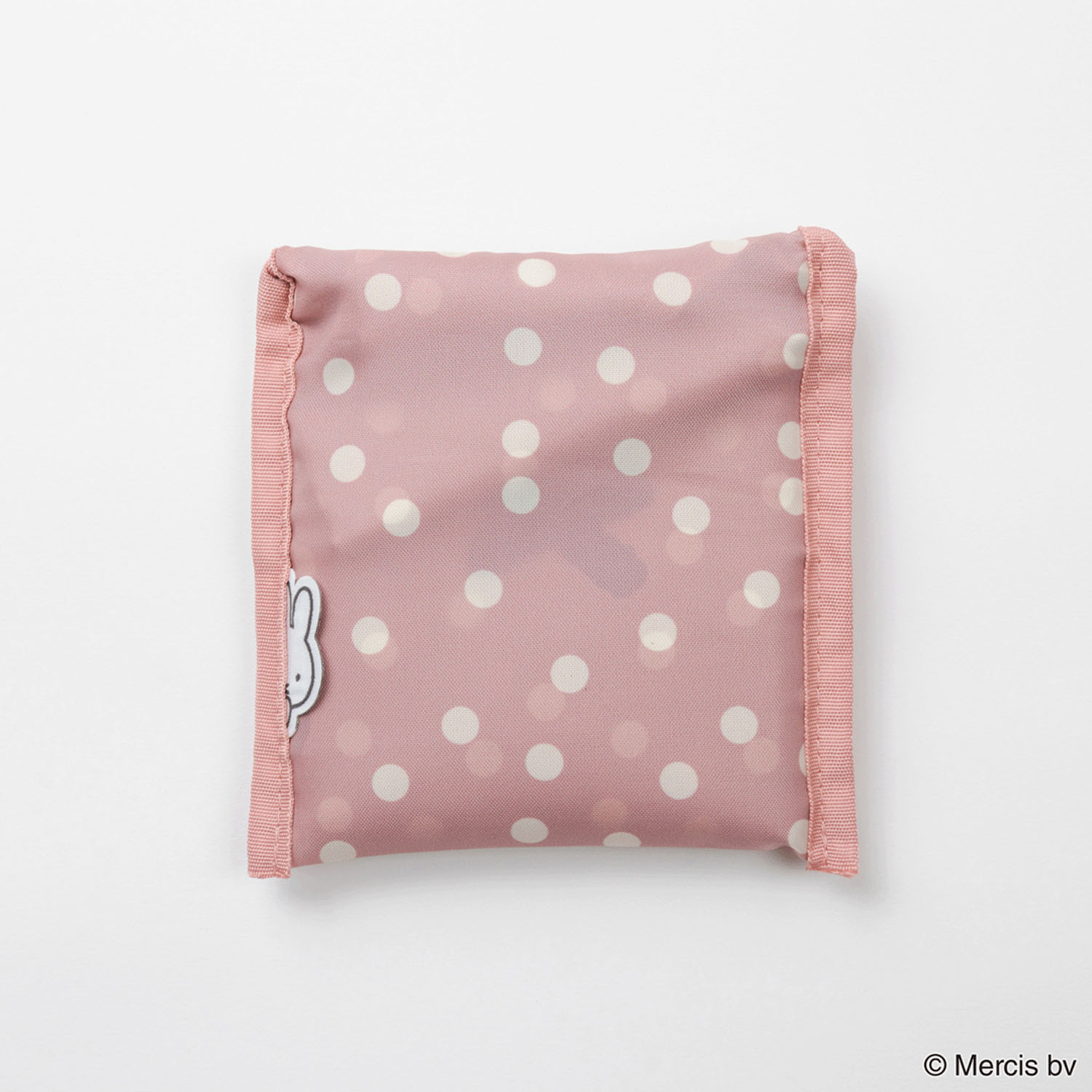 ミッフィー ショッピングバッグS フェイスドット ピンク - 画像5