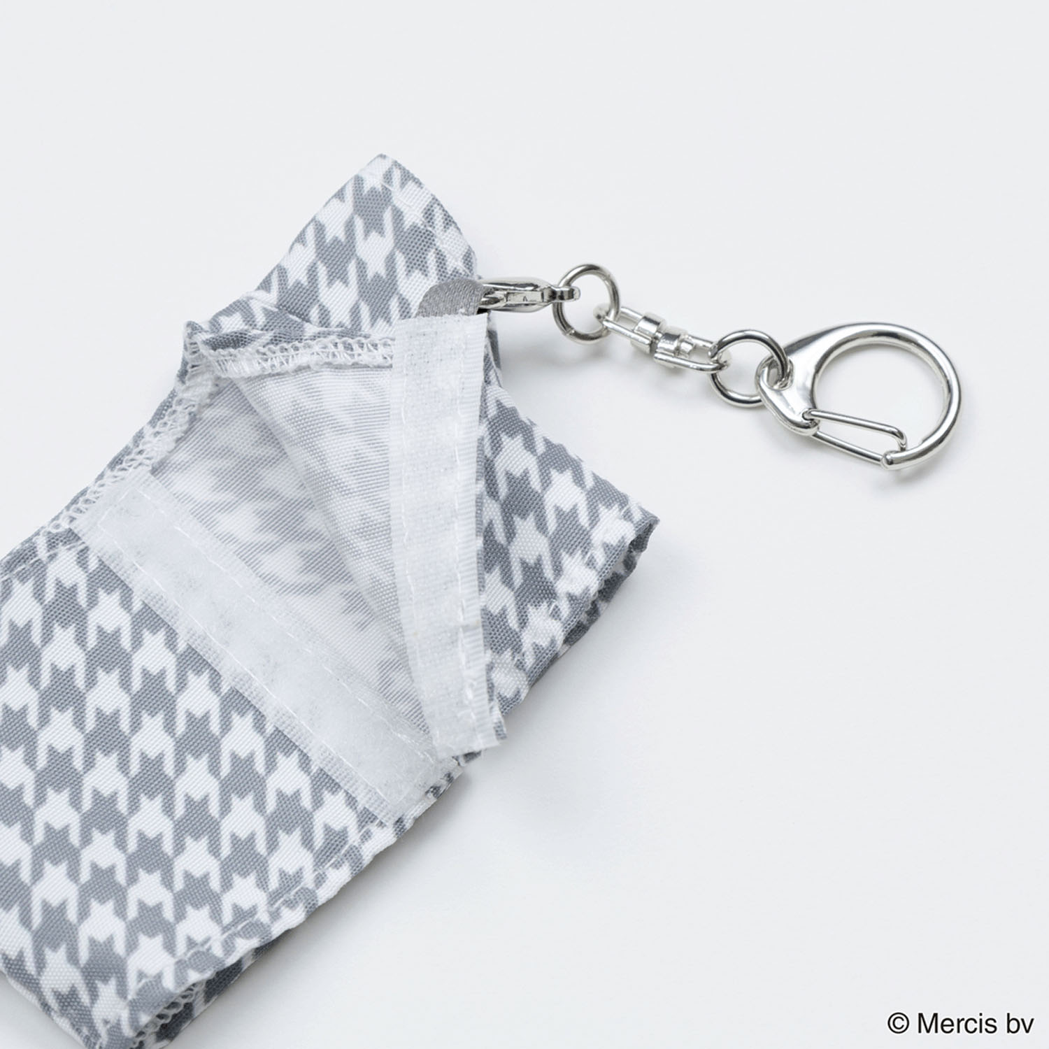 MIFFY 千鳥＆モノトーン ミニTシャツ型チャーム 千鳥格子 - 画像4