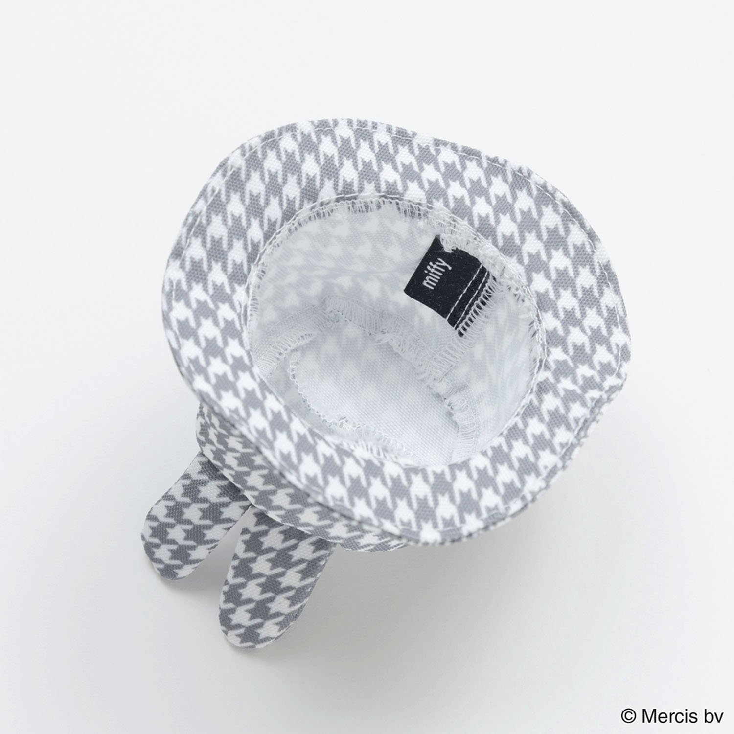 MIFFY 千鳥＆モノトーン ハットチャーム 千鳥格子 - 画像4