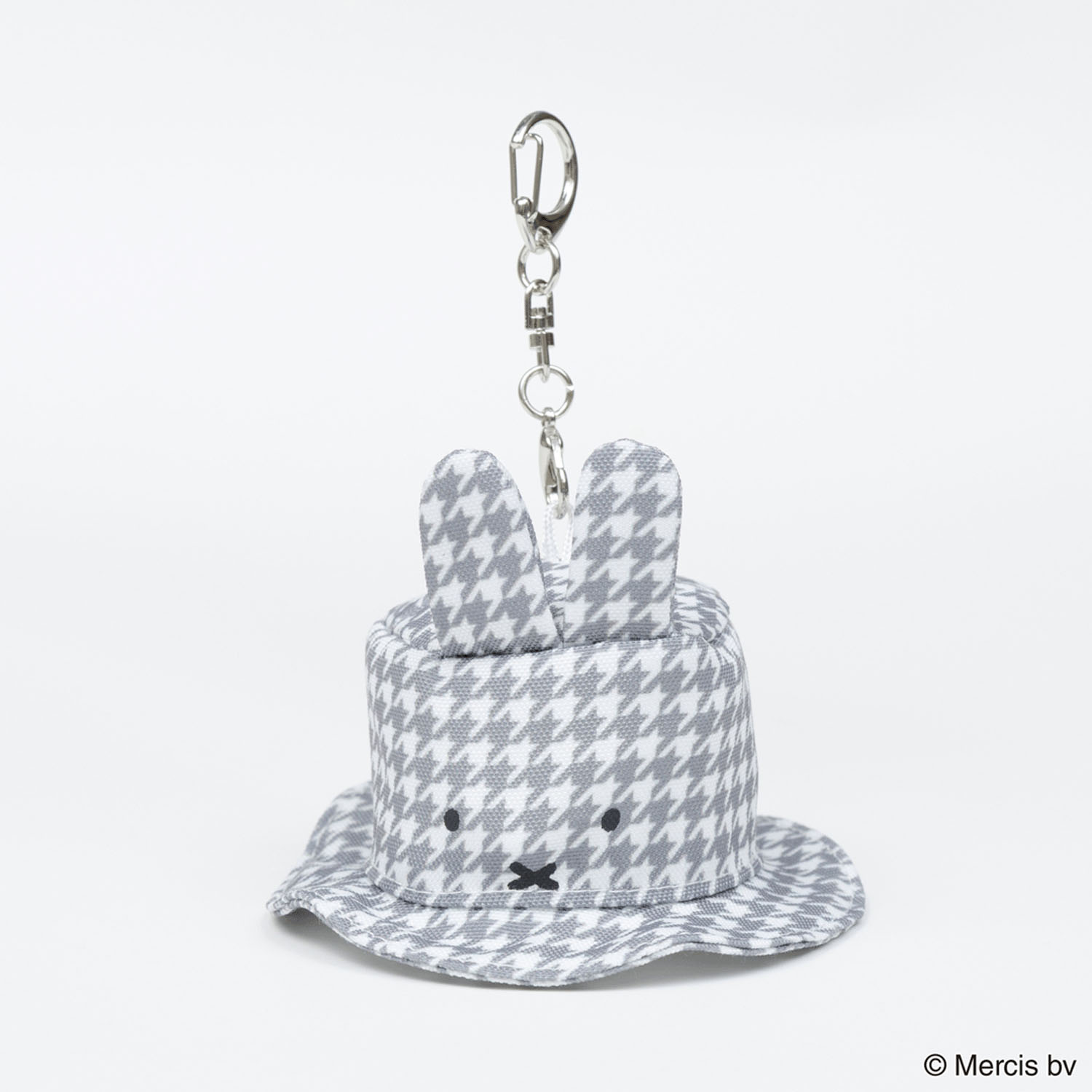 MIFFY 千鳥＆モノトーン ハットチャーム 千鳥格子