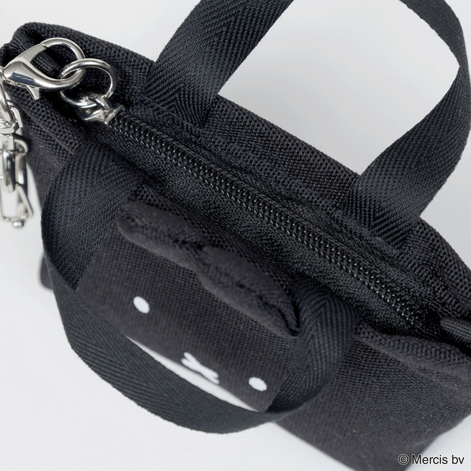 MIFFY 千鳥＆モノトーン トートャーム ブラック - 画像4