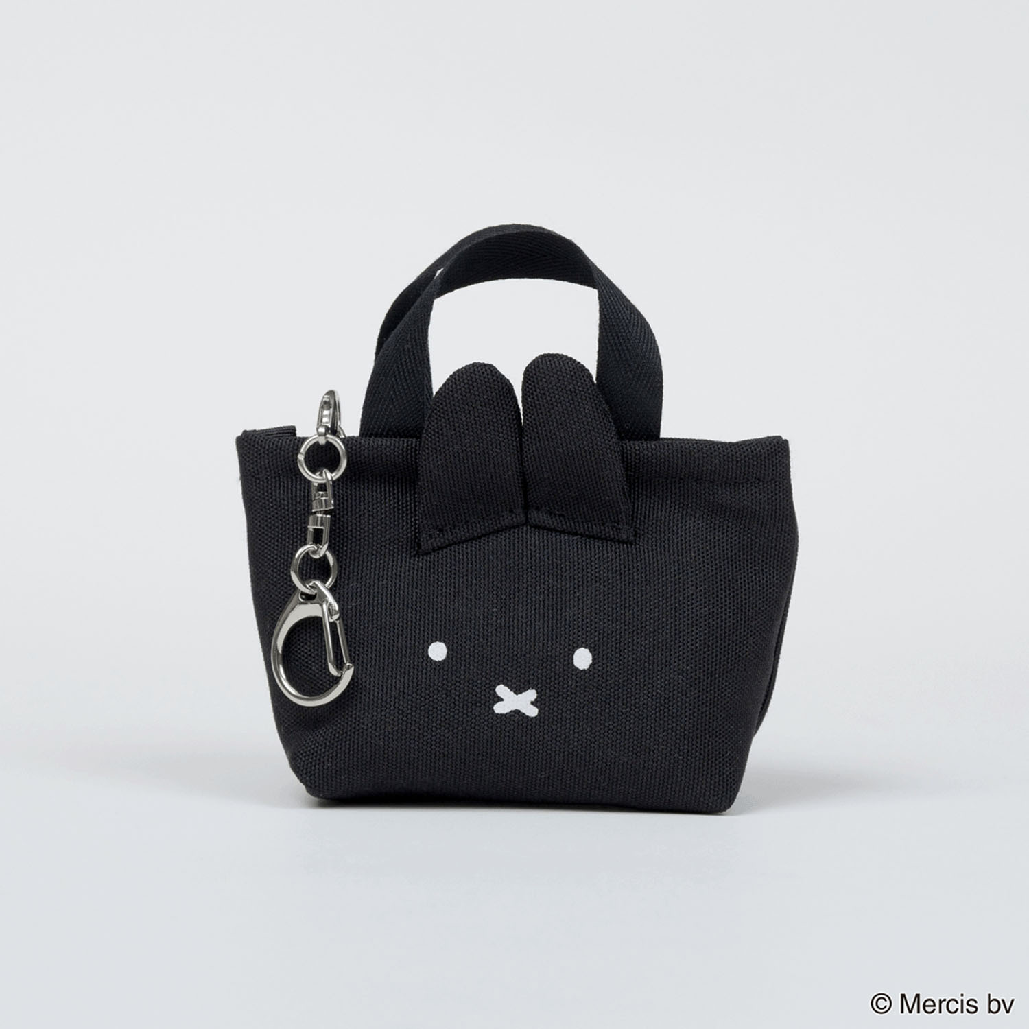 MIFFY 千鳥＆モノトーン トートャーム ブラック