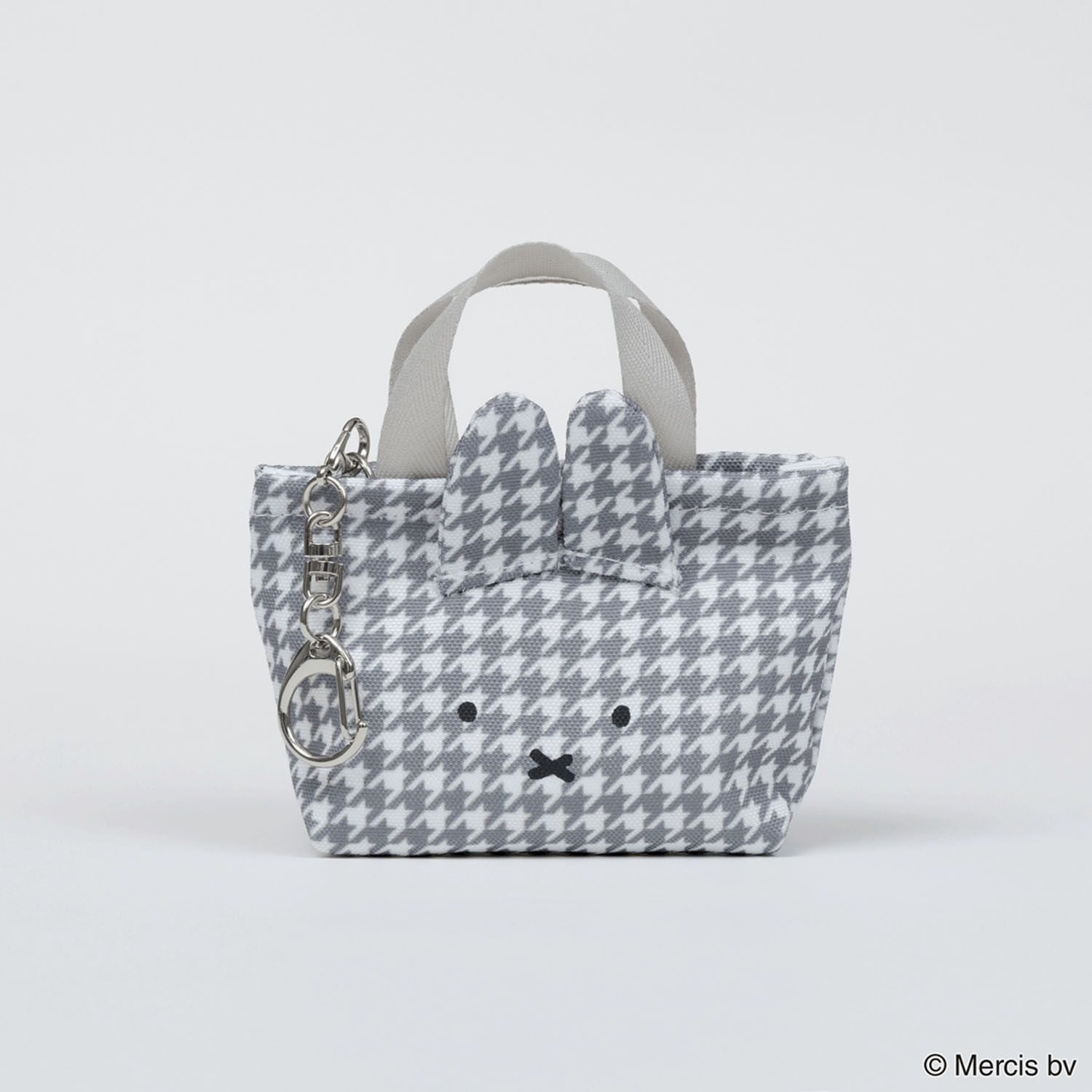 MIFFY 千鳥＆モノトーン トートャーム 千鳥格子