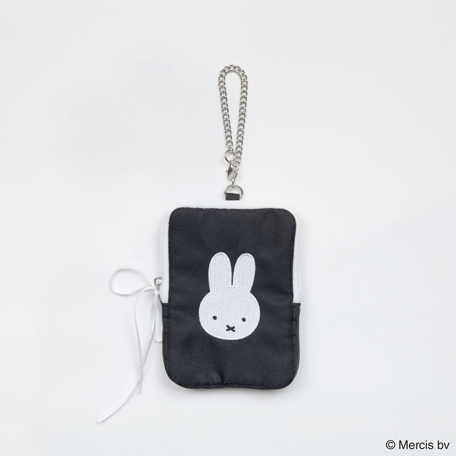 MIFFY 千鳥＆モノトーン コイン＆パスケース  ブラック