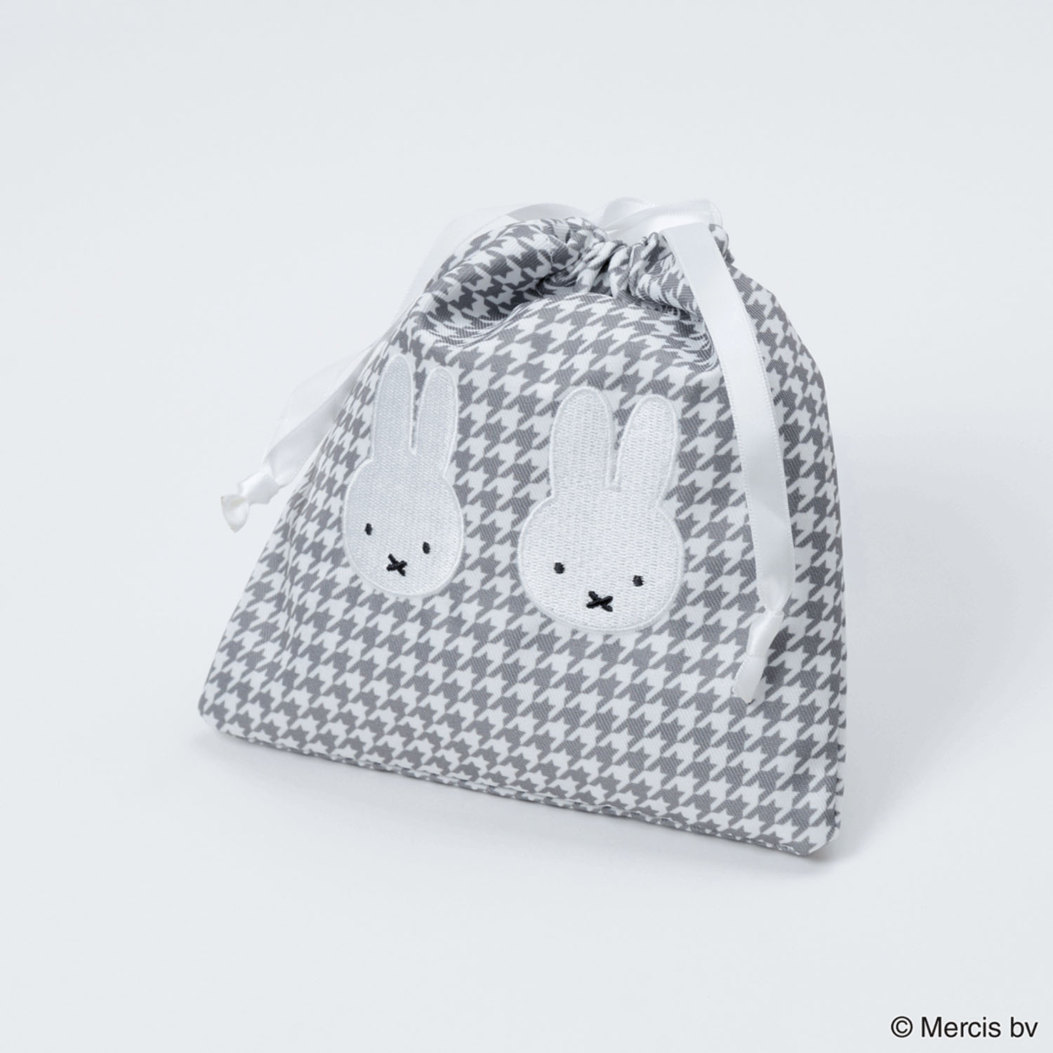 MIFFY 千鳥＆モノトーン 巾着  千鳥格子 - 画像3