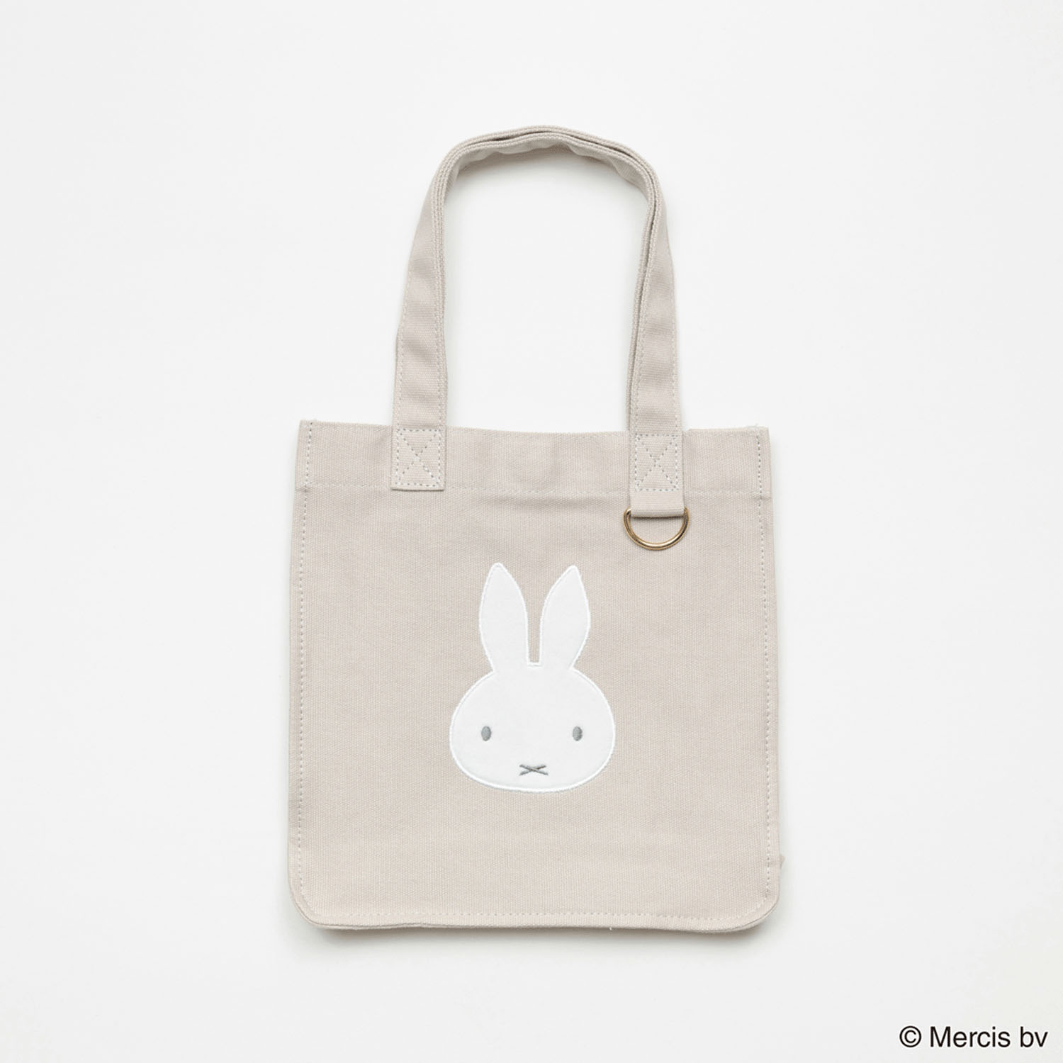 MIFFY BOA  トートバッグ グレー - 画像1