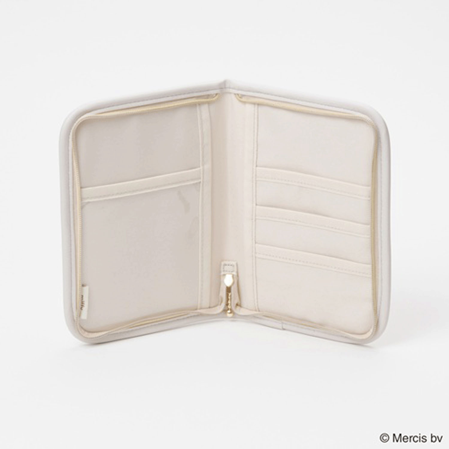 ミッフィー フローラルパターン マルチケース ベージュ - 画像3