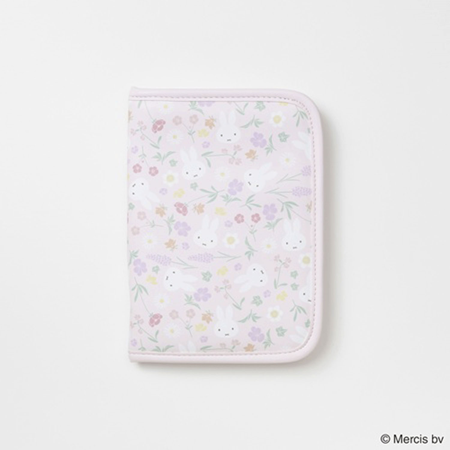 ミッフィー フローラルパターン マルチケース ピンク - 画像1