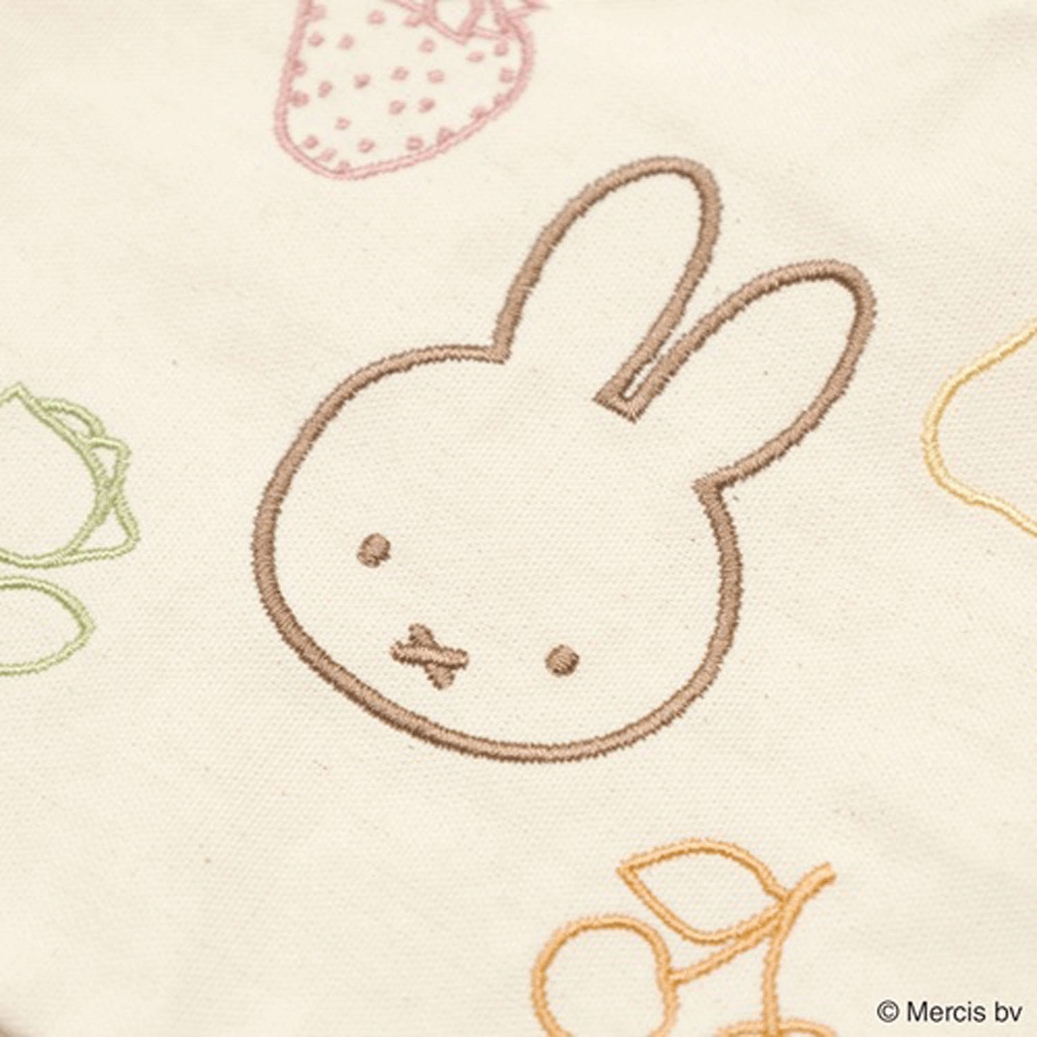 ブルーナ カラフルライン ミニフラットポーチ ミッフィー - 画像4