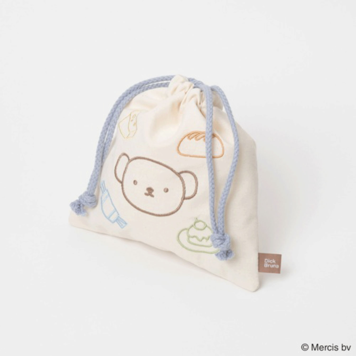 ブルーナ カラフルライン 巾着 ボリス - 画像3