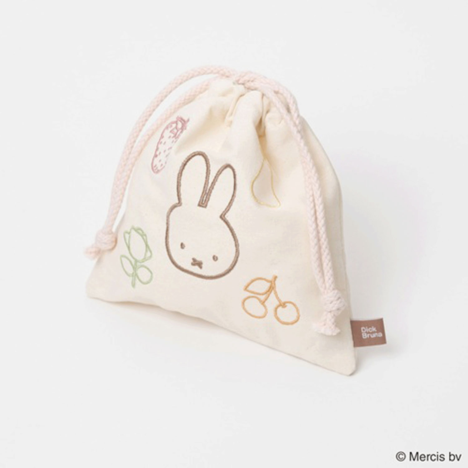 ブルーナ カラフルライン 巾着 ミッフィー - 画像3