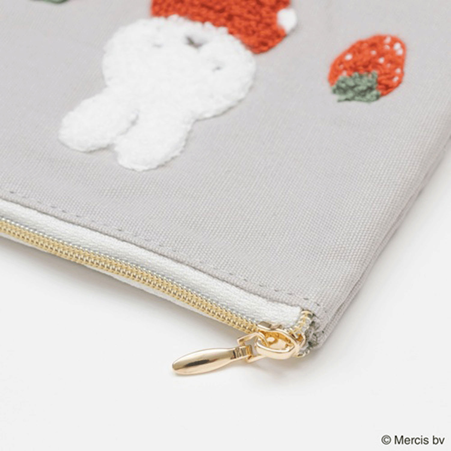 ミッフィー レッド＆ピンク ティッシュポーチ イチゴ - 画像3