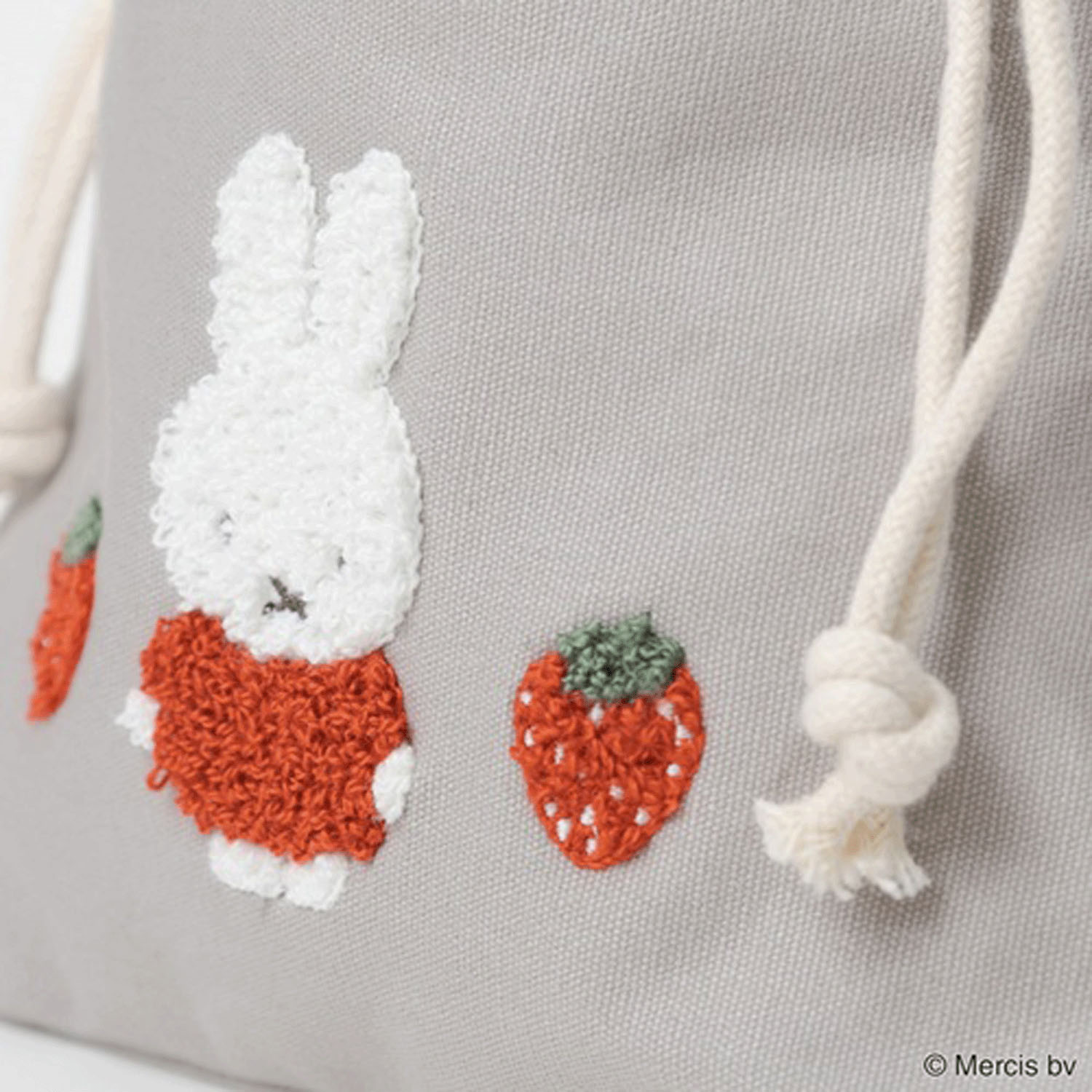 ミッフィー レッド＆ピンク 巾着 イチゴ - 画像4