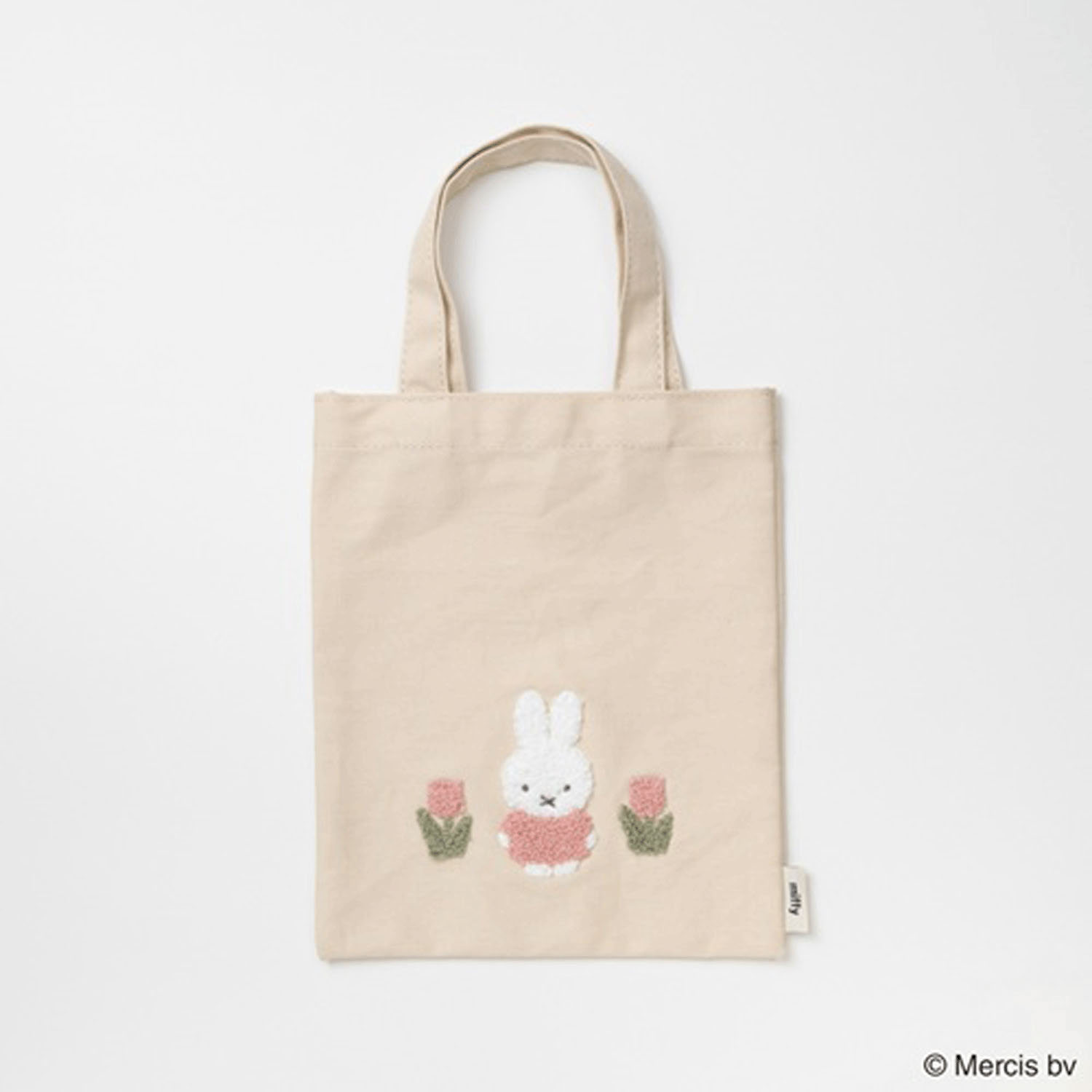 ミッフィー レッド＆ピンク ミニトートバッグ チューリップ - 画像1