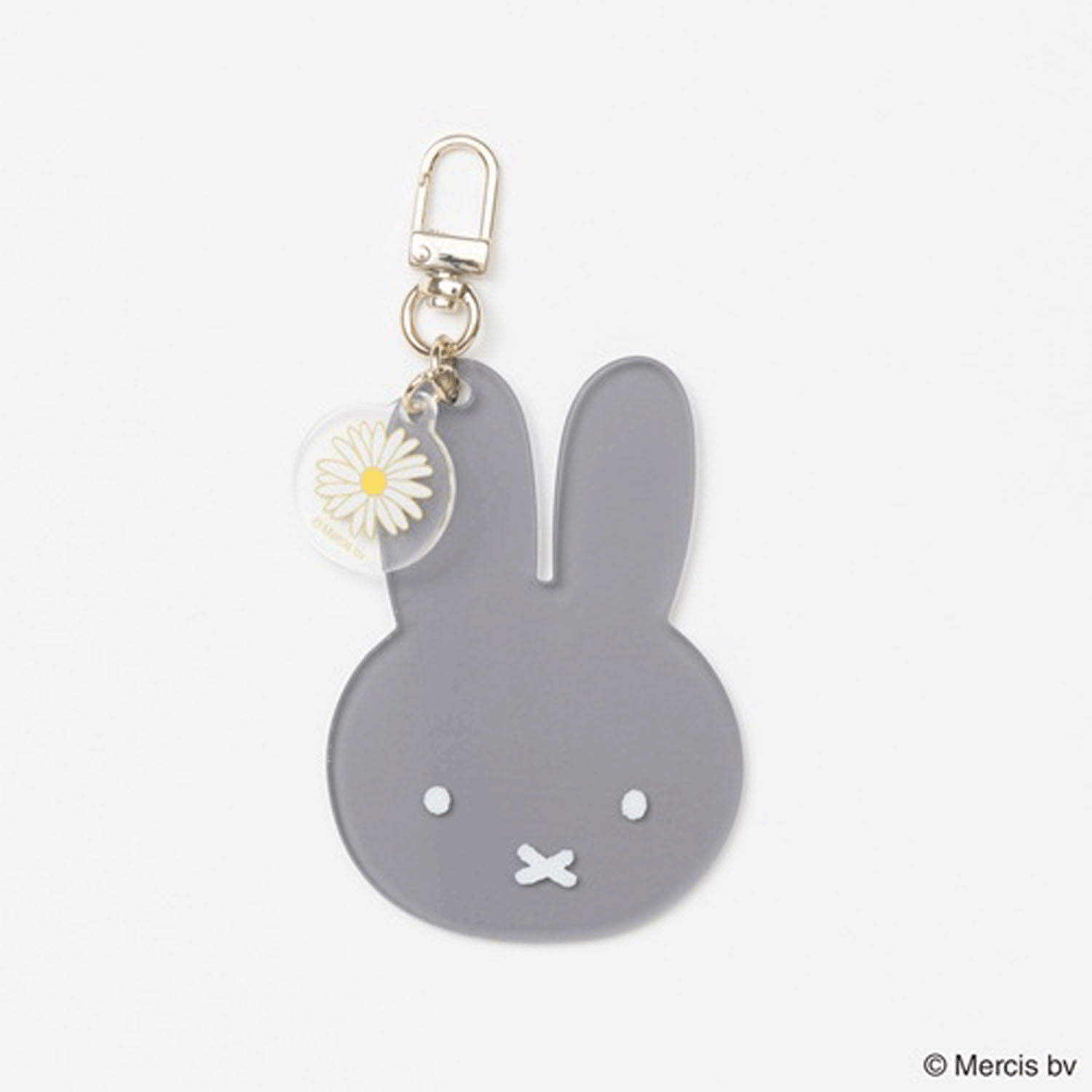 ブルーナ ビッグフェイス アクリルチャーム ブラック - 画像1