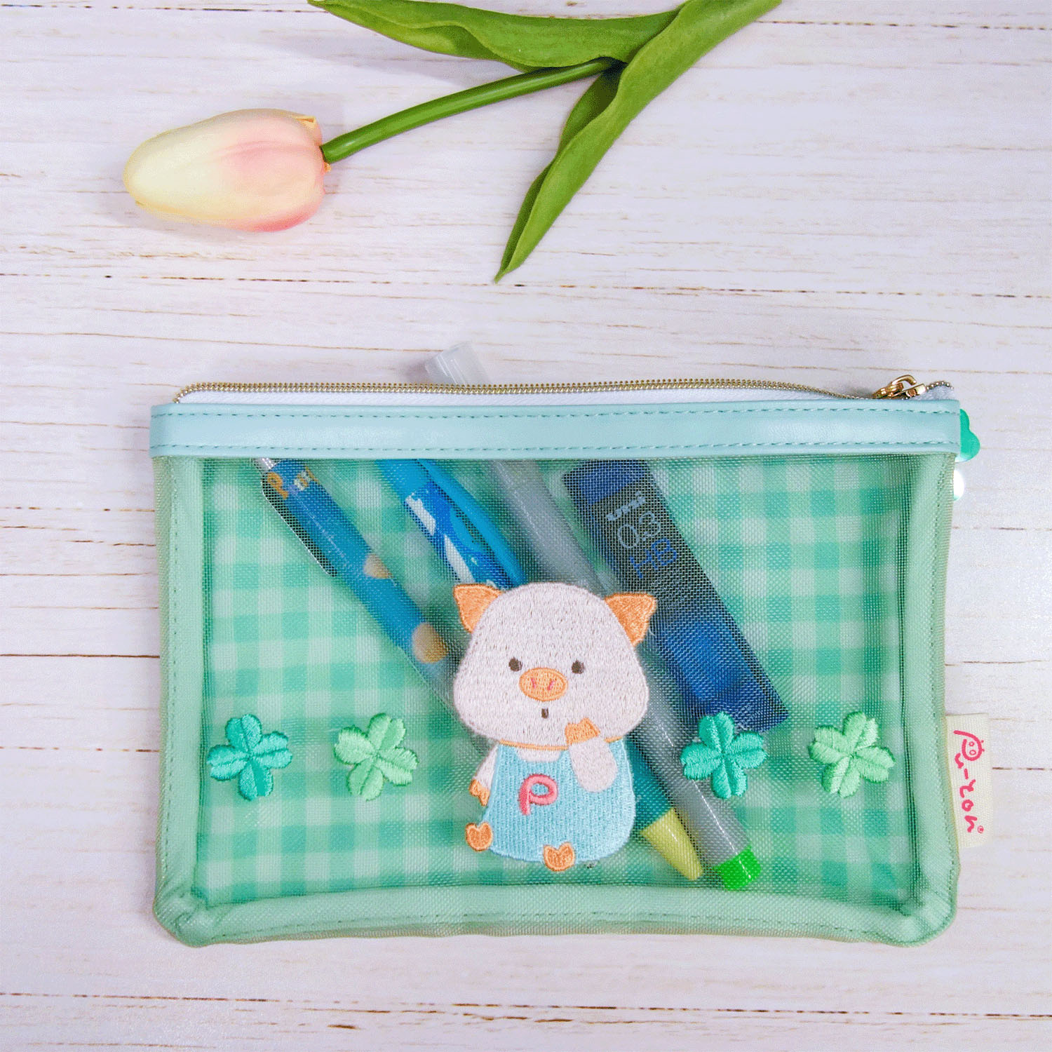 ぷーとん メッシュポーチ - 画像3