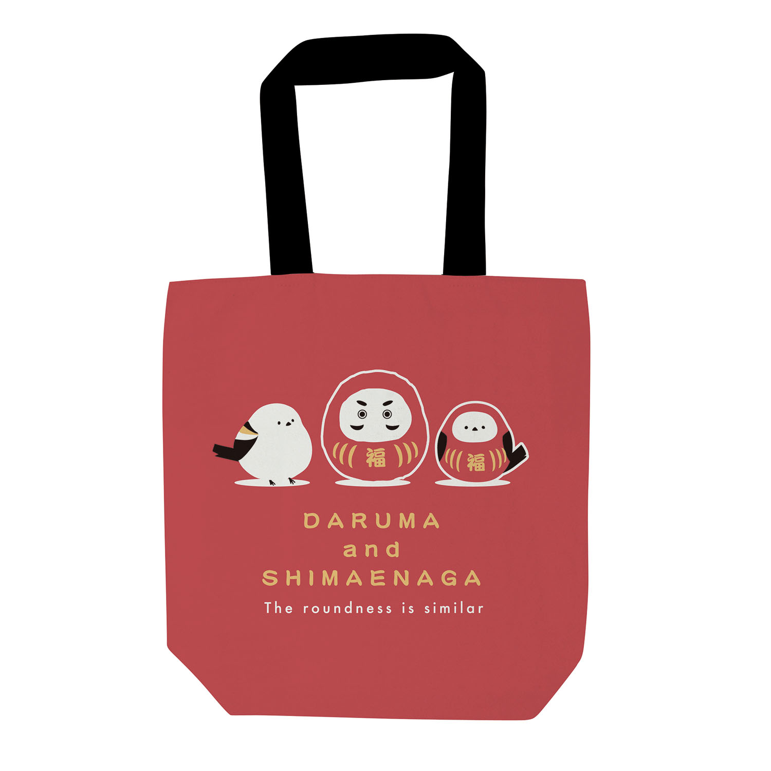 トートバッグ みるくとだるま - 画像1