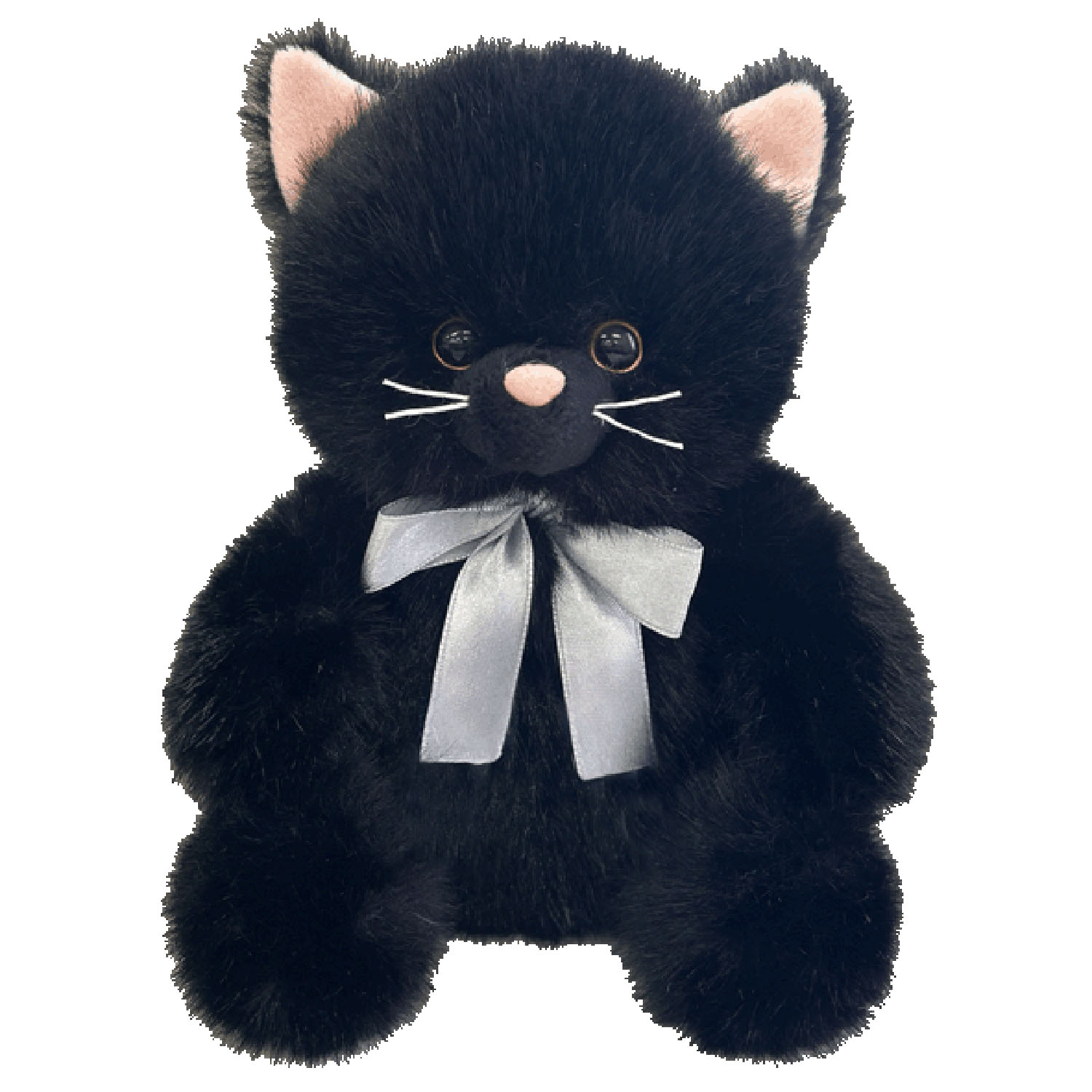 おすわりペンポーチ ネコ ブラック - 画像1