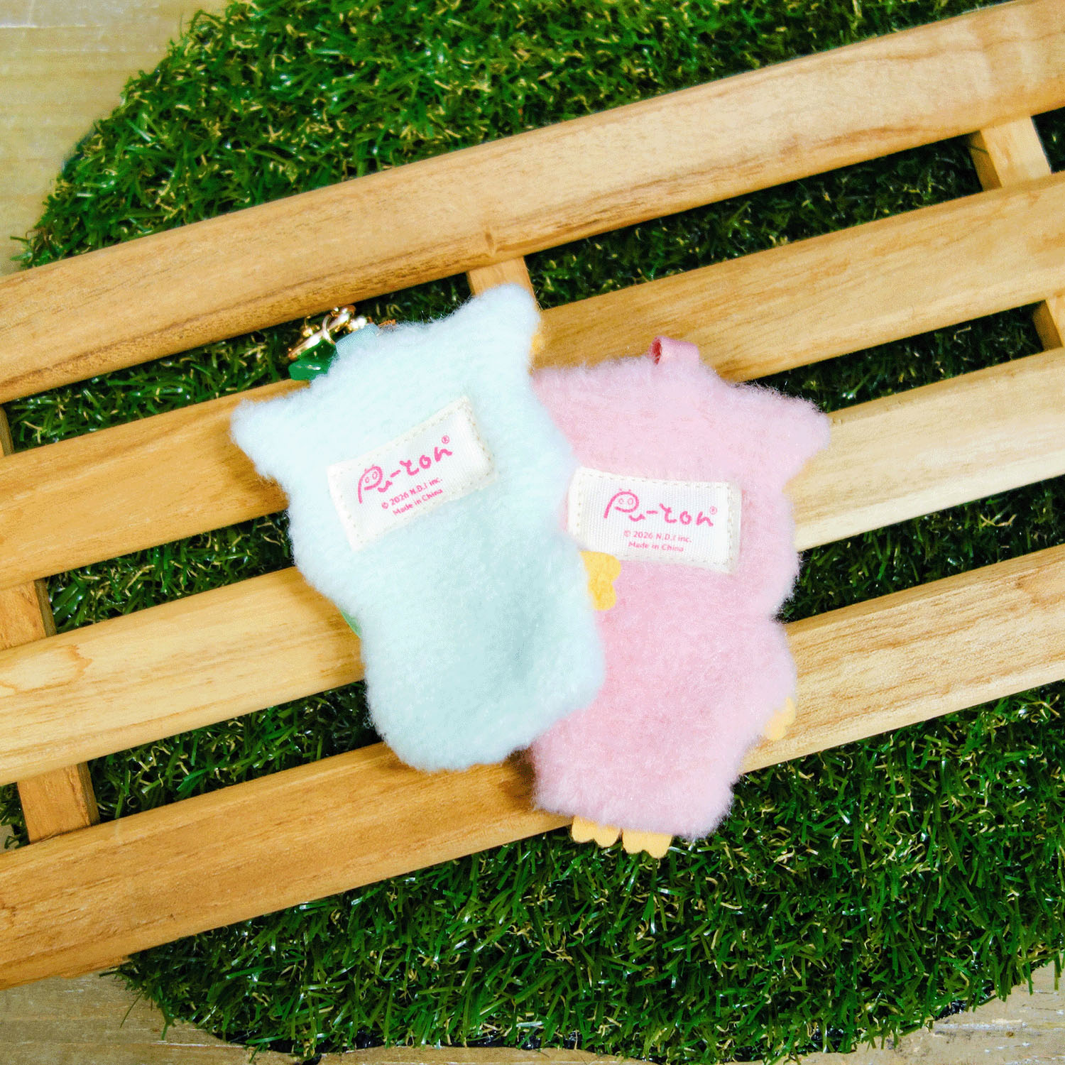 ぷーとんふわふわチャーム 立ち - 画像4