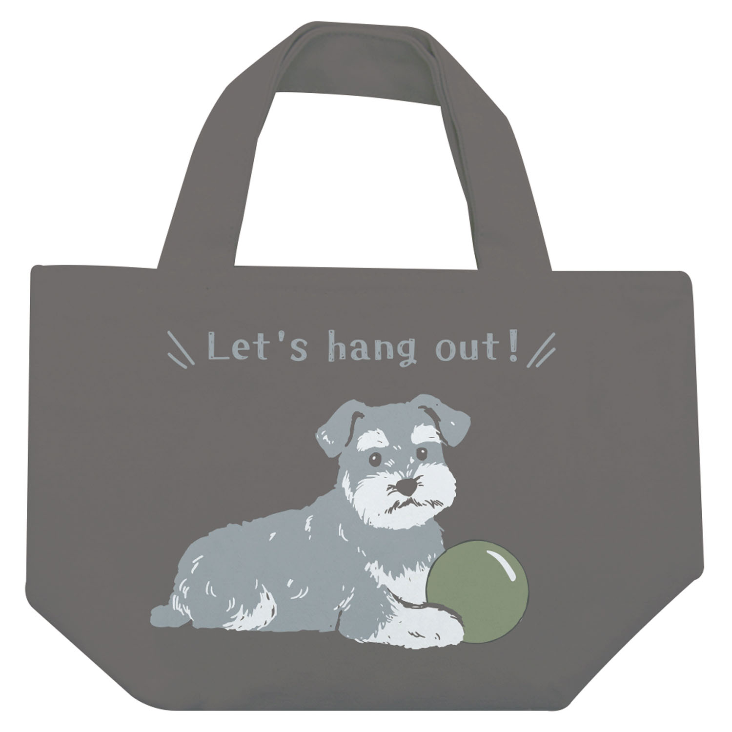 保冷ミニトートバッグ ルークボール BR - 画像1