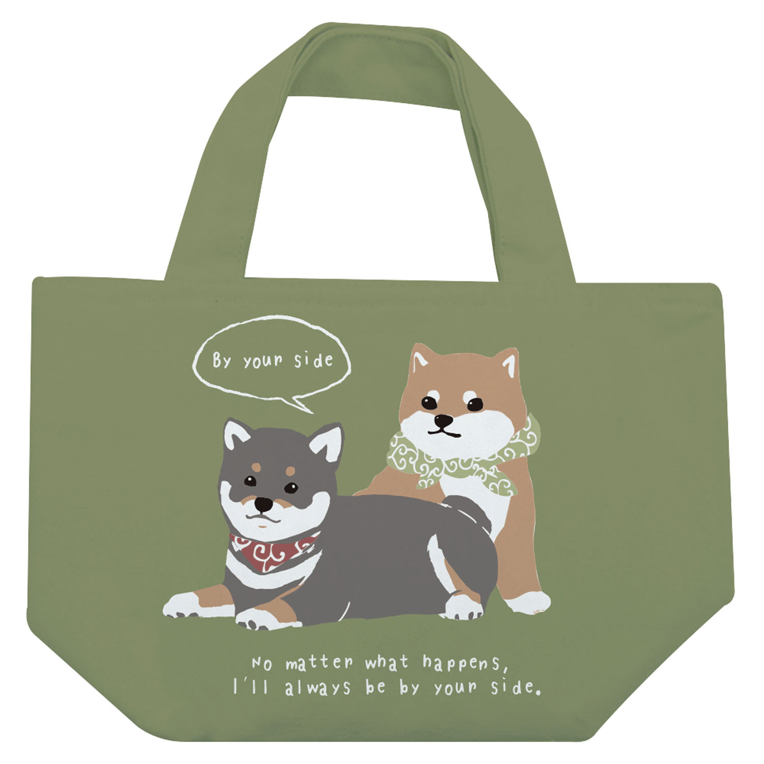 保冷ミニトートバッグ コータくん仲良し KA - 画像1