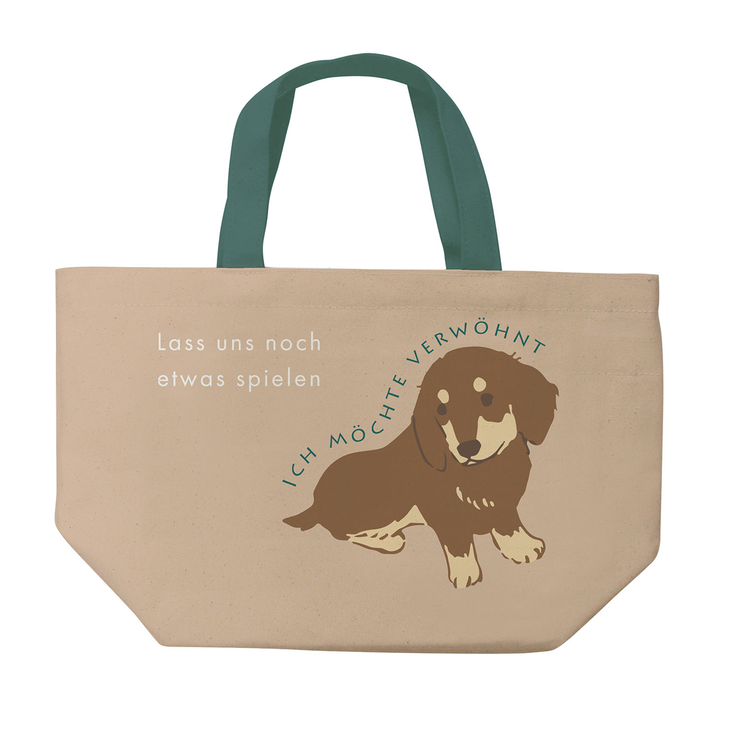 ミニトートバッグ カールおすわり - 画像1