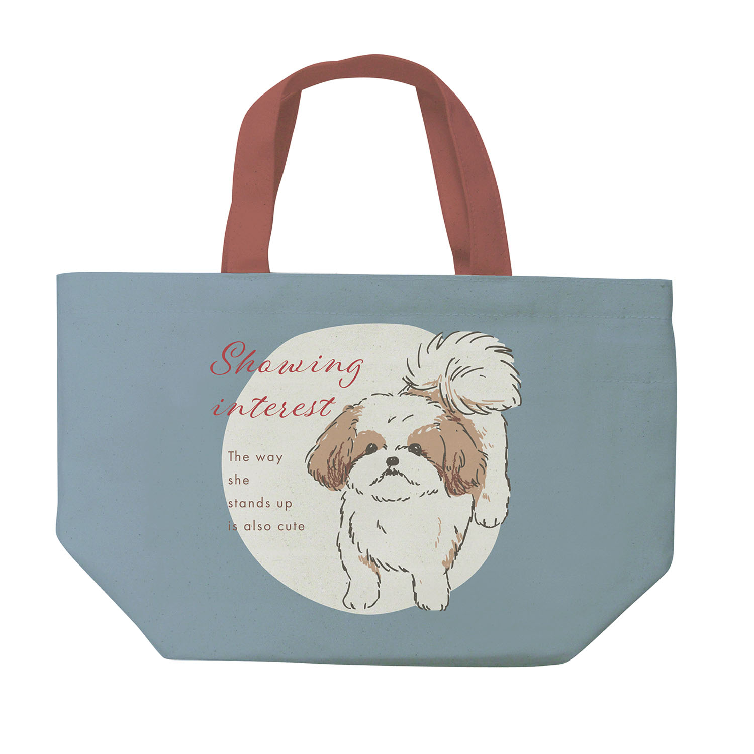 ミニトートバッグ ハナしっぽ - 画像1