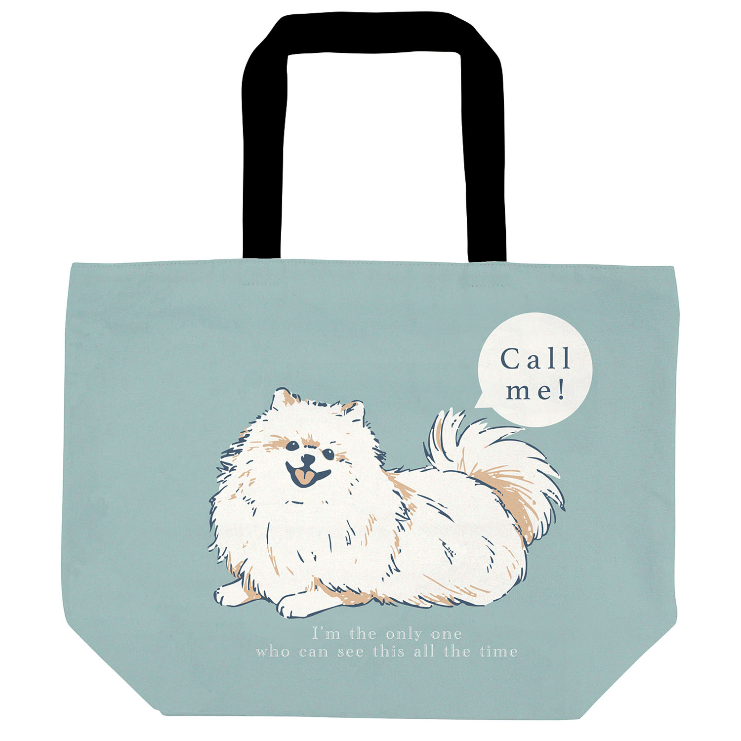 横型トートバッグ クッキーお呼ばれ - 画像1