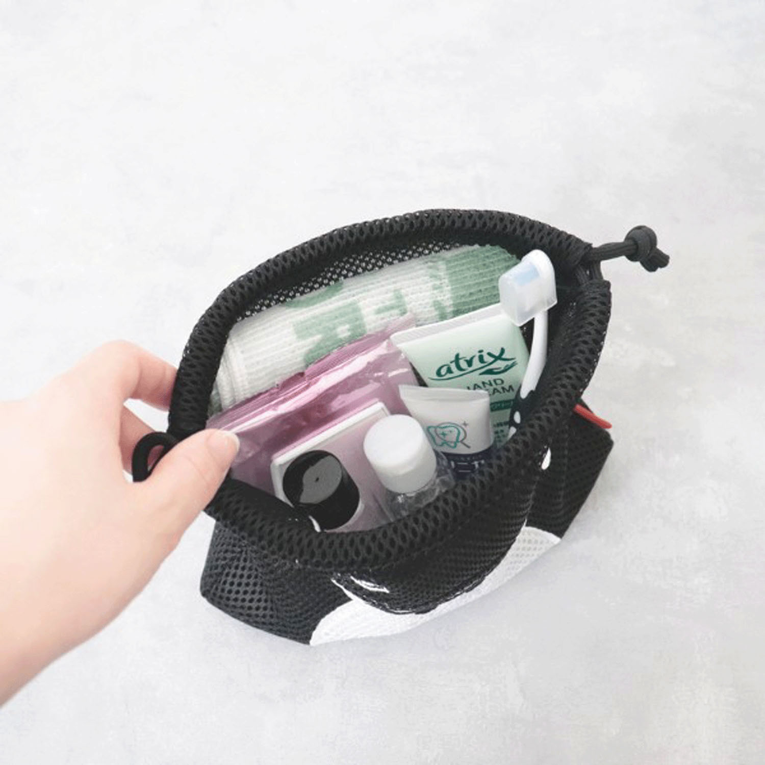 ごリラックス まもるさんの洗える巾着 - 画像3