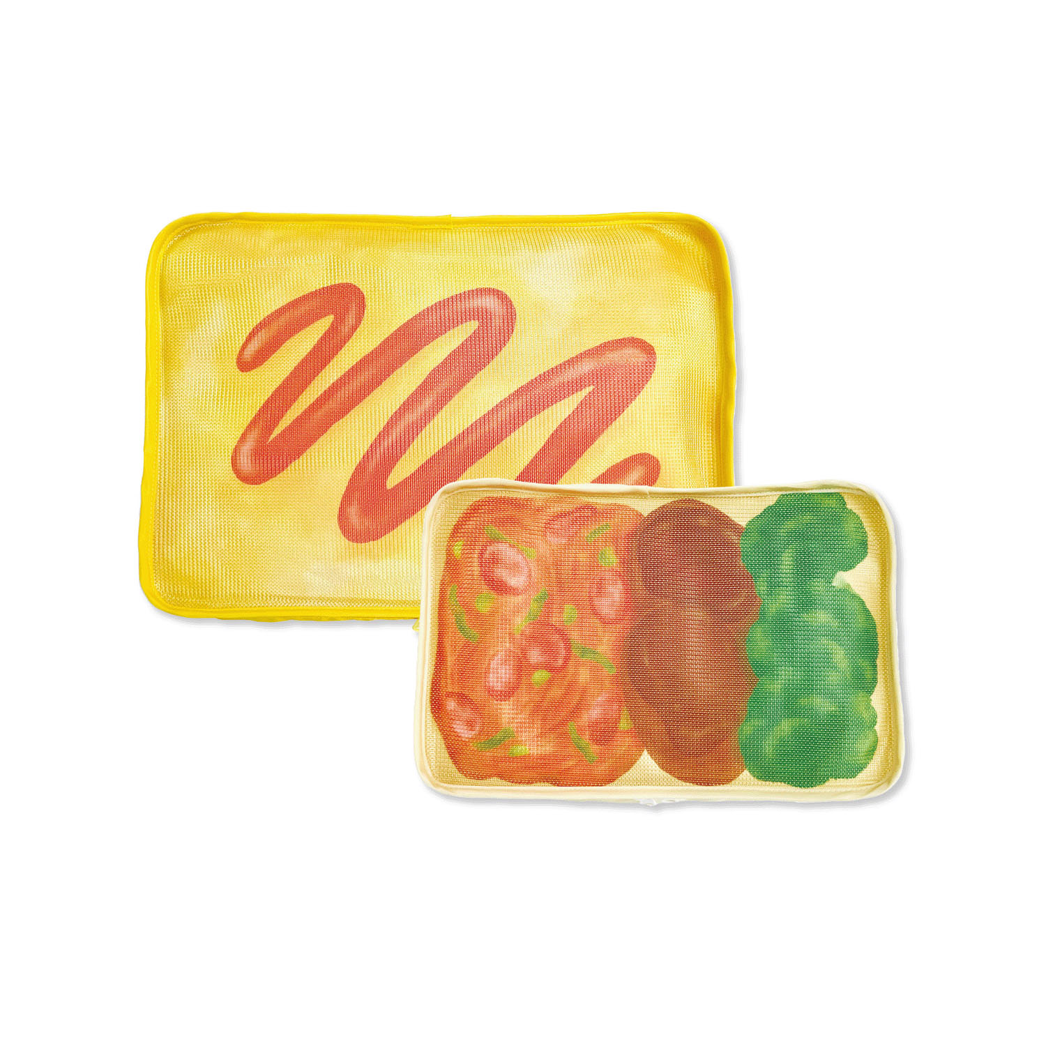 旅するお弁当 オムライス弁当 トラベルポーチLMセット - 画像1