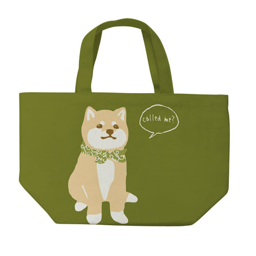 お散歩ミニトート まめしばカーキ - 画像1