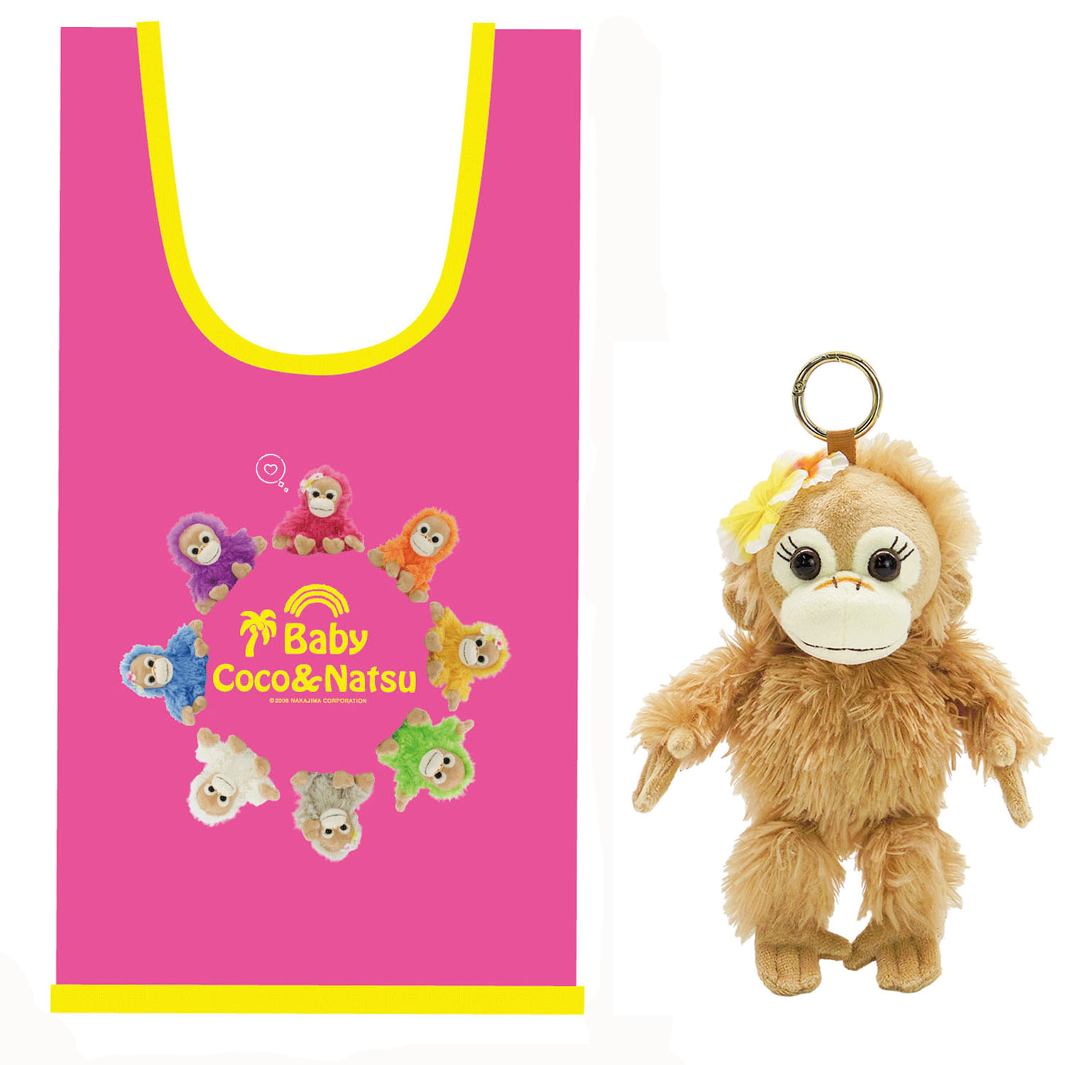 ベイビーナツ ぬいぐるみエコバッグ - 画像1