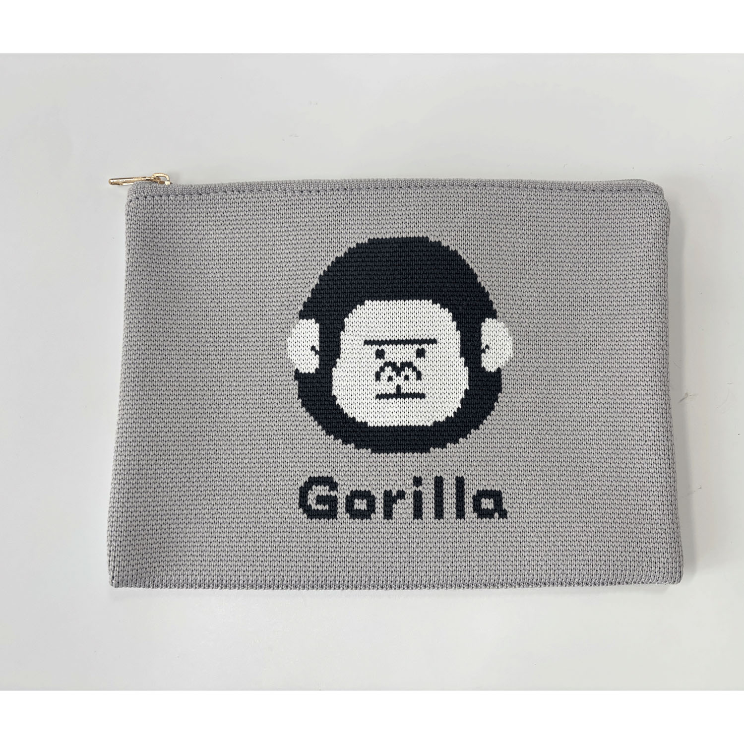 ニットポーチ  ゴリラ