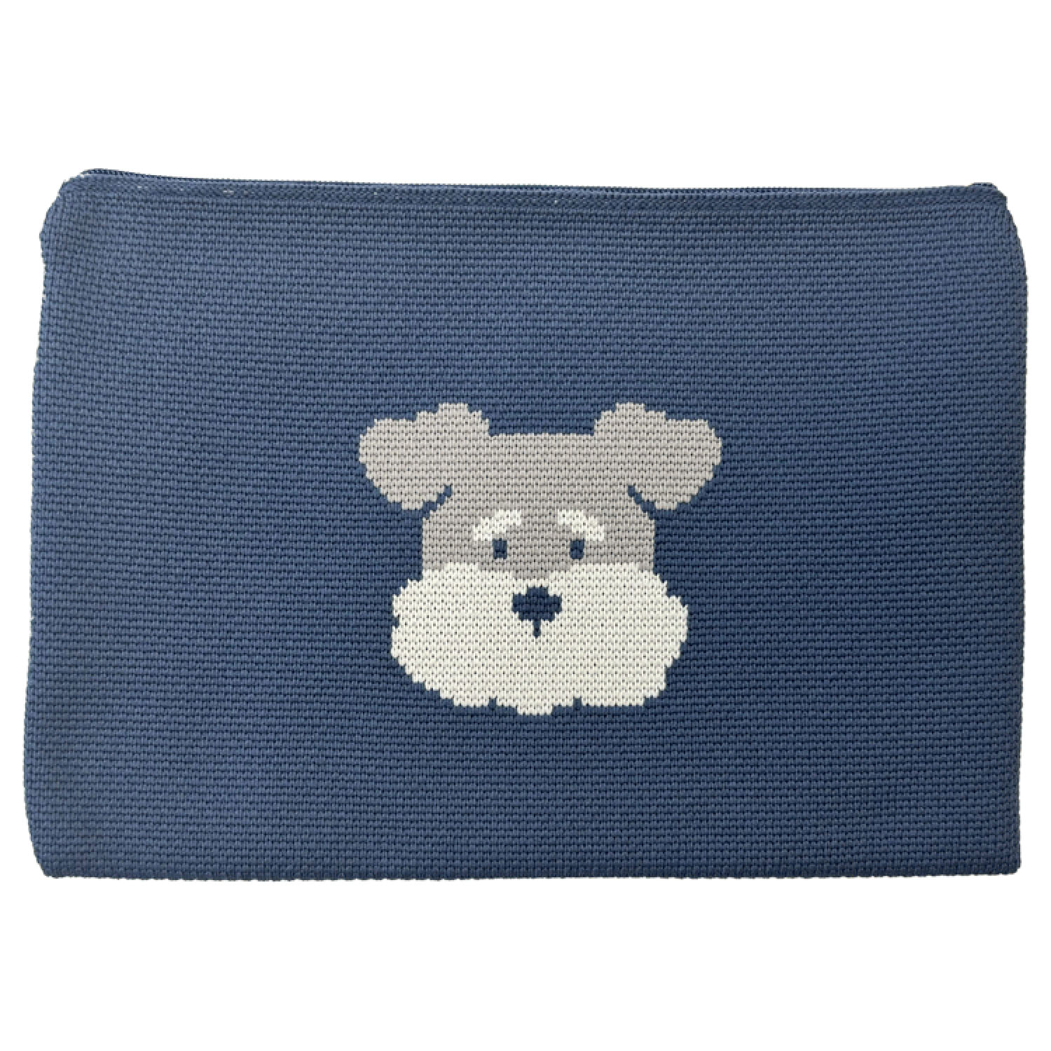 ニットポーチ シュナウザーフェイス - 画像1