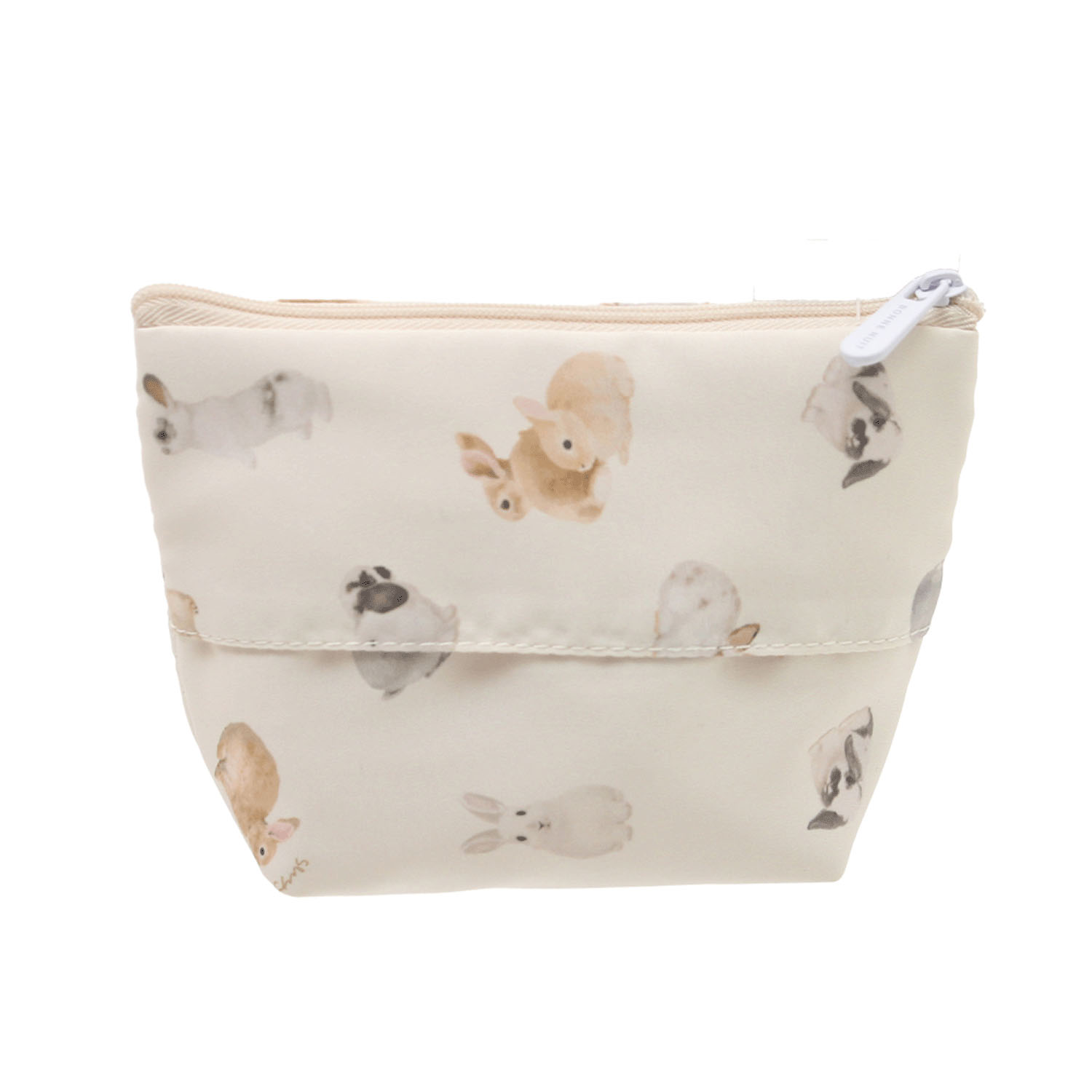 ティッシュ舟形ポーチ ウサギ - 画像2